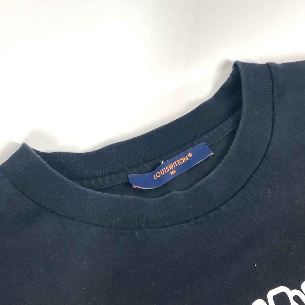 Louis Vuitton Louis Vuitton Chien Jumping Dog Embroidered Apparel (Clothing) Short Sleeves Tops Rm242Mm Short-Sleeved T-Shirt Cotton Men Black Size US L / EU 52-54 / 3 - 6 Thumbnail