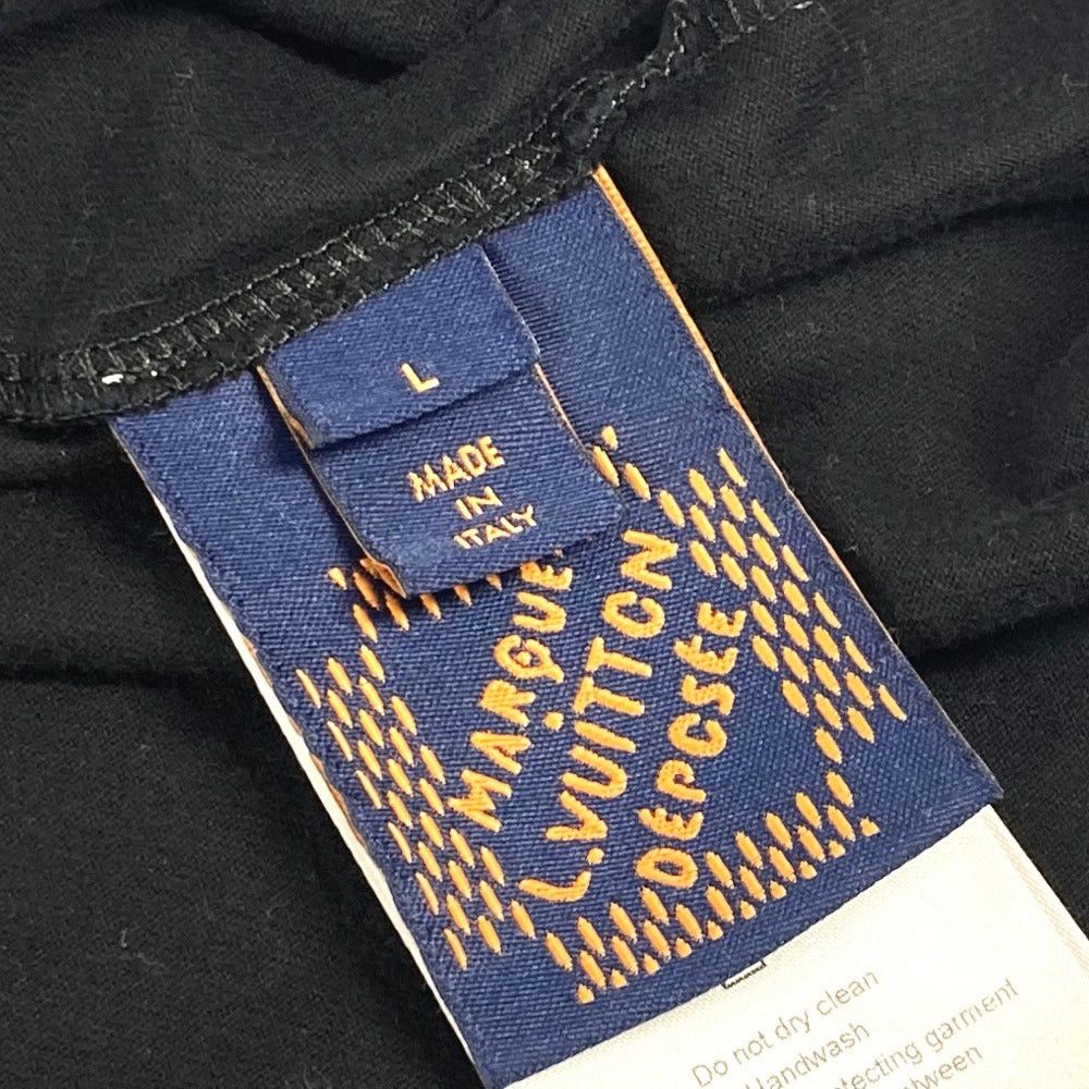 Louis Vuitton Louis Vuitton Chien Jumping Dog Embroidered Apparel (Clothing) Short Sleeves Tops Rm242Mm Short-Sleeved T-Shirt Cotton Men Black Size US L / EU 52-54 / 3 - 10 Thumbnail
