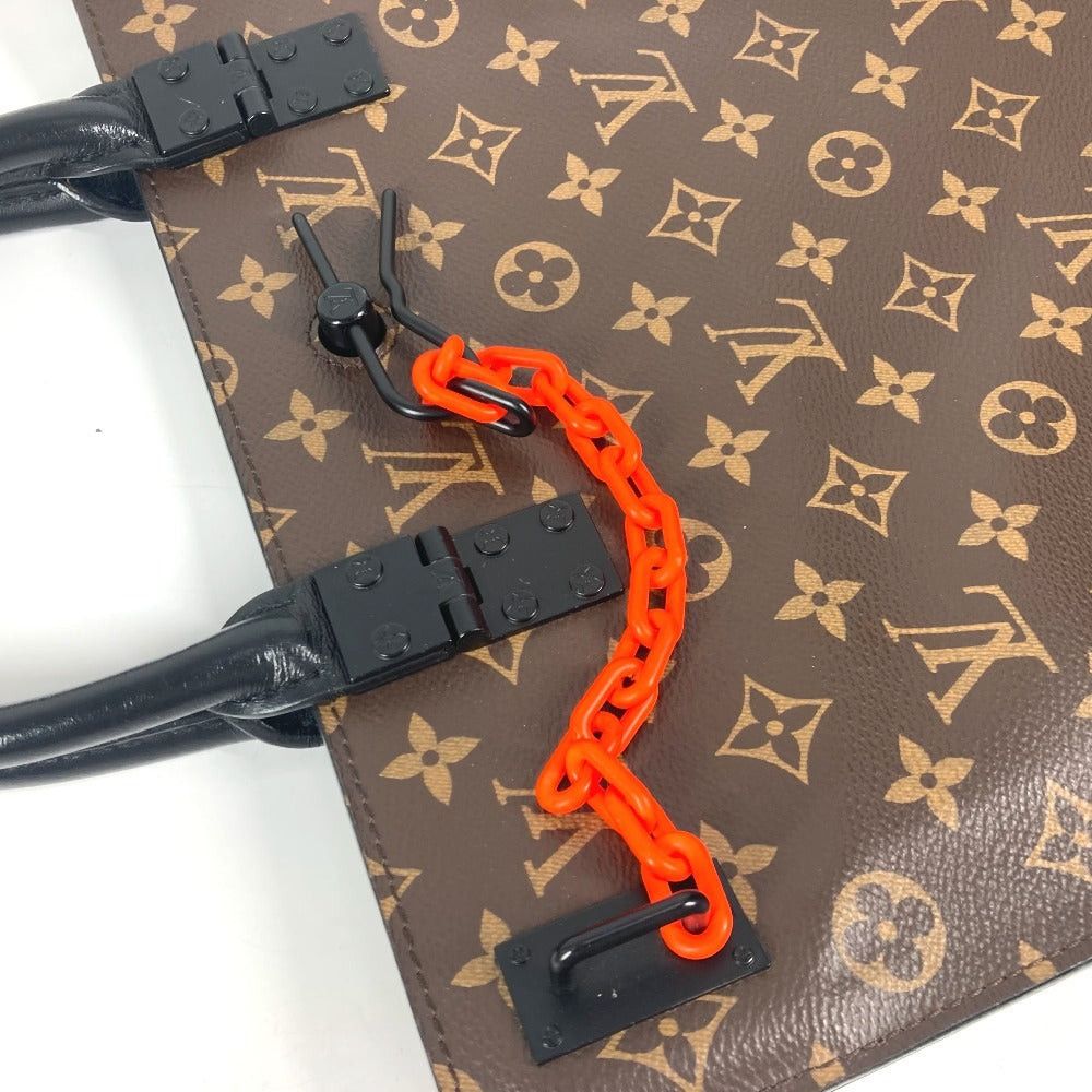 Louis Vuitton Louis Vuitton M44475 Monogram Solar Ray Virgil Abloh Sac Plastic Briefcase Handbag Vertical Tote Bag Canvas Unisex Brown Size ONE SIZE - 8 Thumbnail