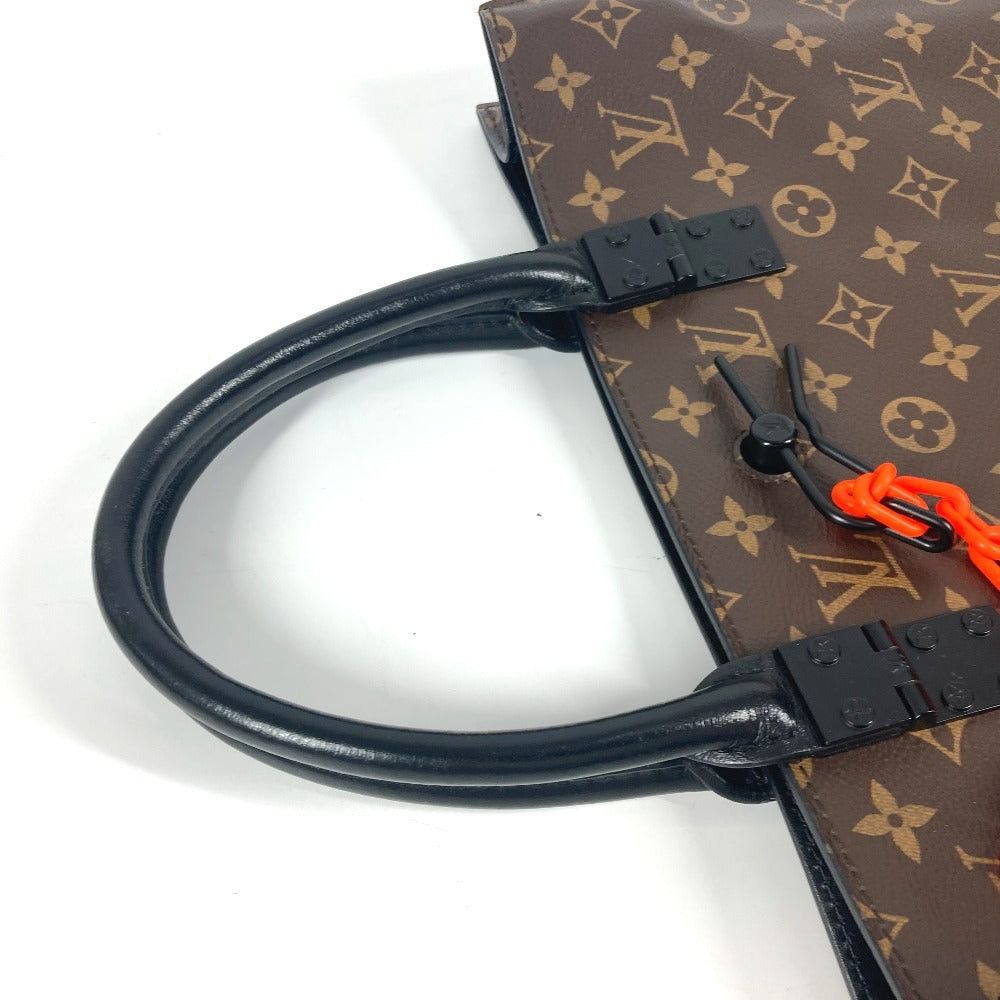 Louis Vuitton Louis Vuitton M44475 Monogram Solar Ray Virgil Abloh Sac Plastic Briefcase Handbag Vertical Tote Bag Canvas Unisex Brown Size ONE SIZE - 9 Thumbnail