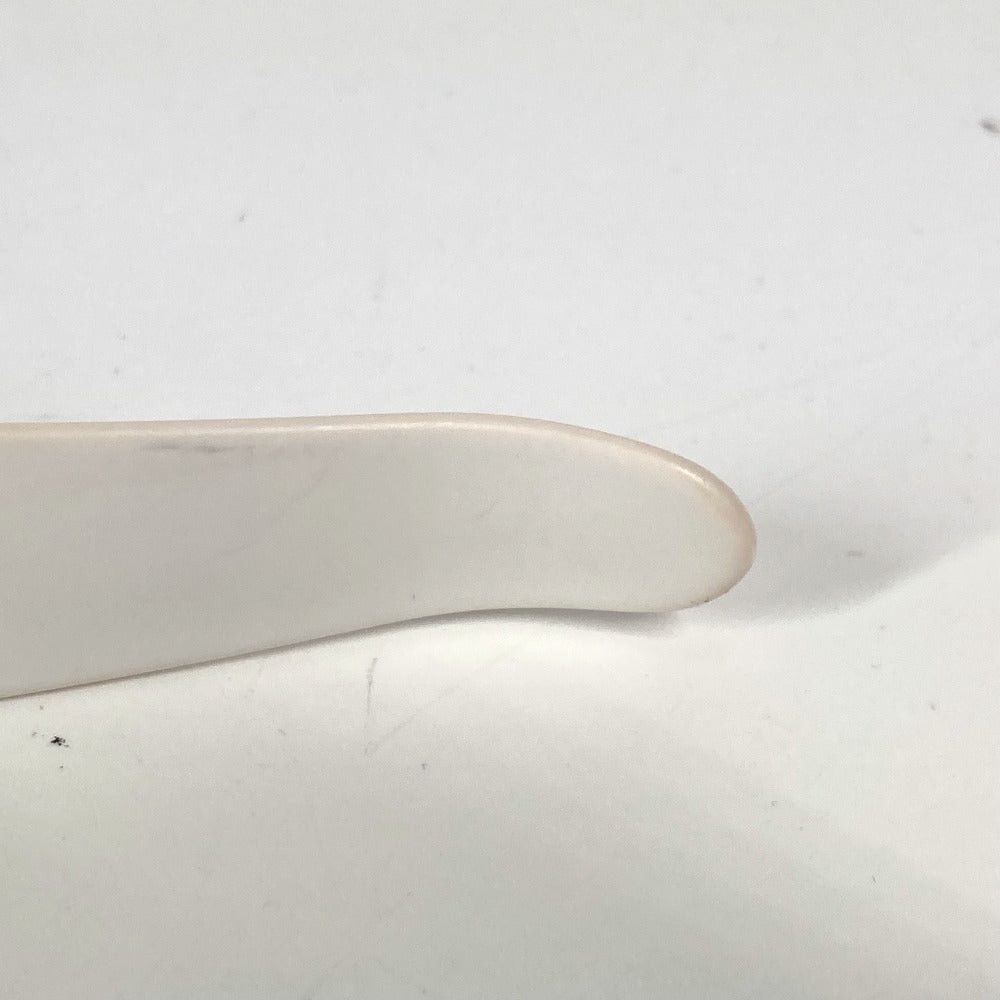 Miu Miu Miumiu Logo Hair Band Headband Horseshoe-Shaped Hairband Plastic Women White Size ONE SIZE - 6 Thumbnail