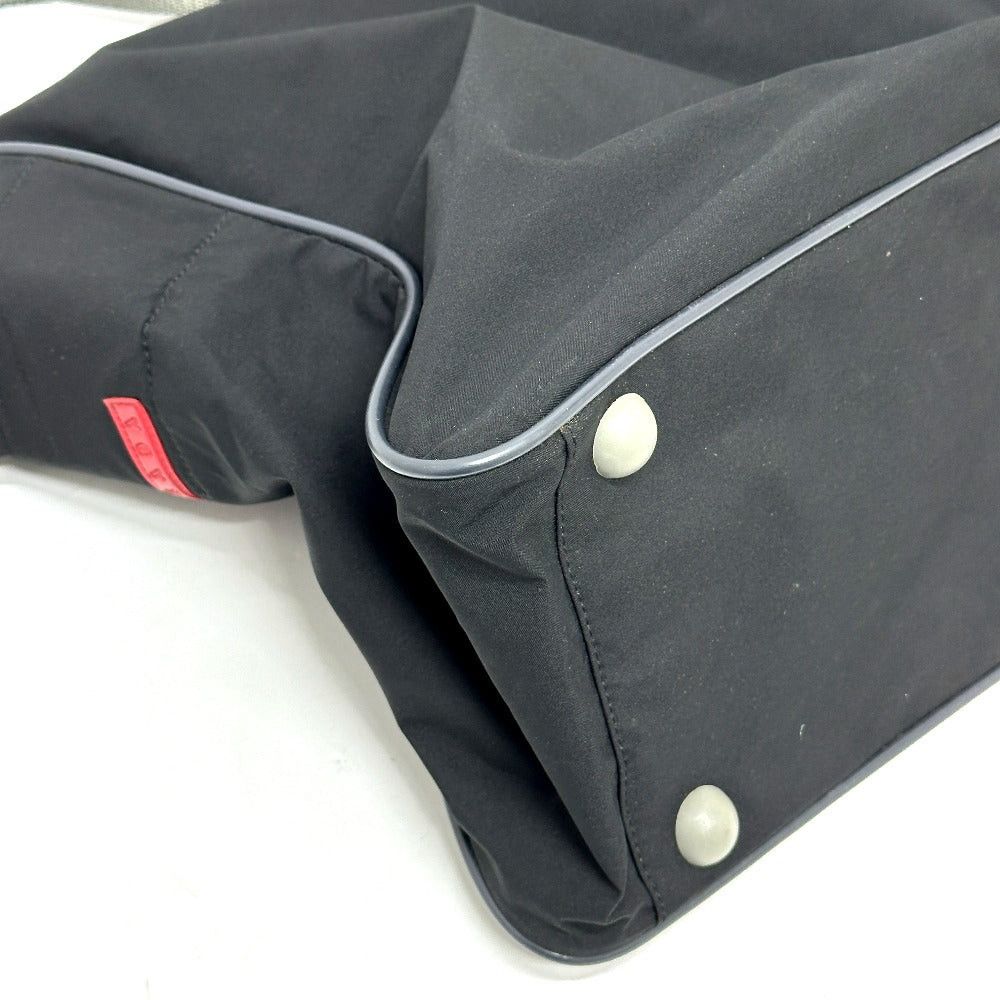Prada Prada 4V0369 Sports Logo 2 Way Bag Boston Nylon Unisex Black Size ONE SIZE - 5 Thumbnail