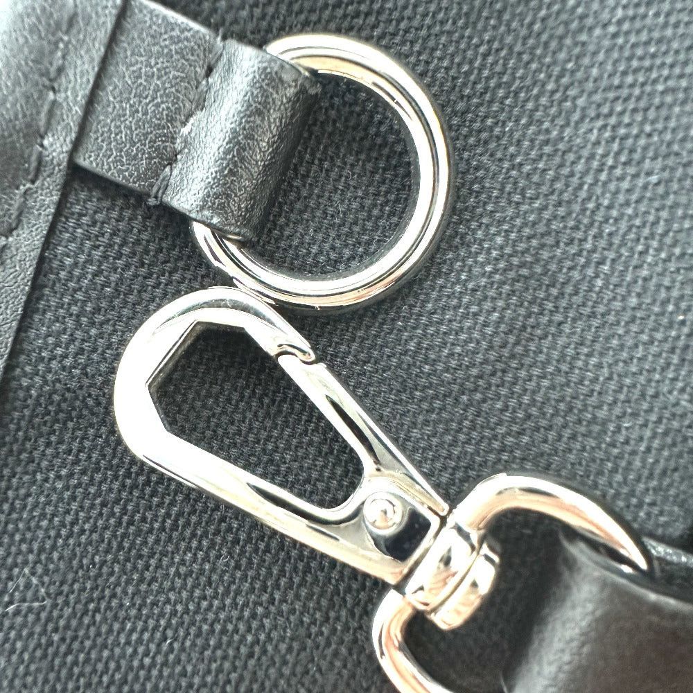 Givenchy Givenchy Logo Shoulder Bag Briefcase Shawl Tote Leather/Nylon Unisex Black Size ONE SIZE - 9 Thumbnail