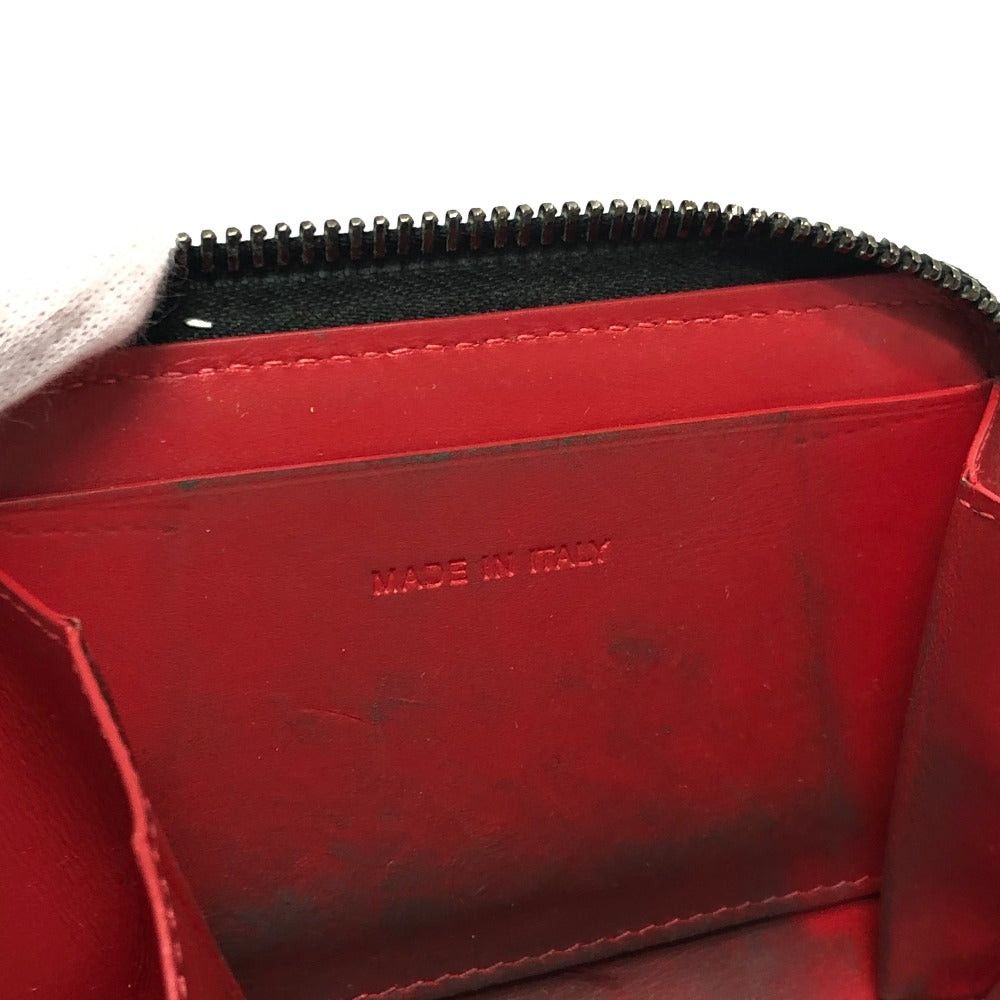 Christian Louboutin Christian Louboutin Studs Coin Purse Change Wallet Leather Unisex Black Size ONE SIZE - 9 Thumbnail