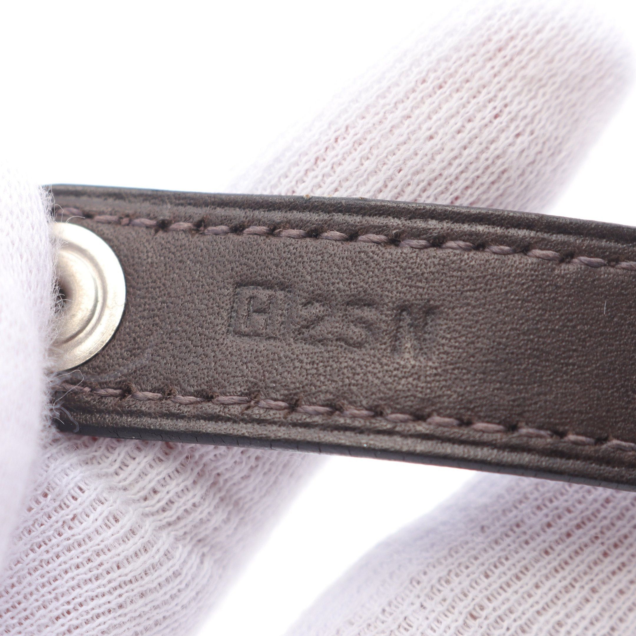 Hermes Hermes Nomad Glove Holder Leather Dark Brown Silver Hardware □H Stamp Size ONE SIZE - 4 Thumbnail