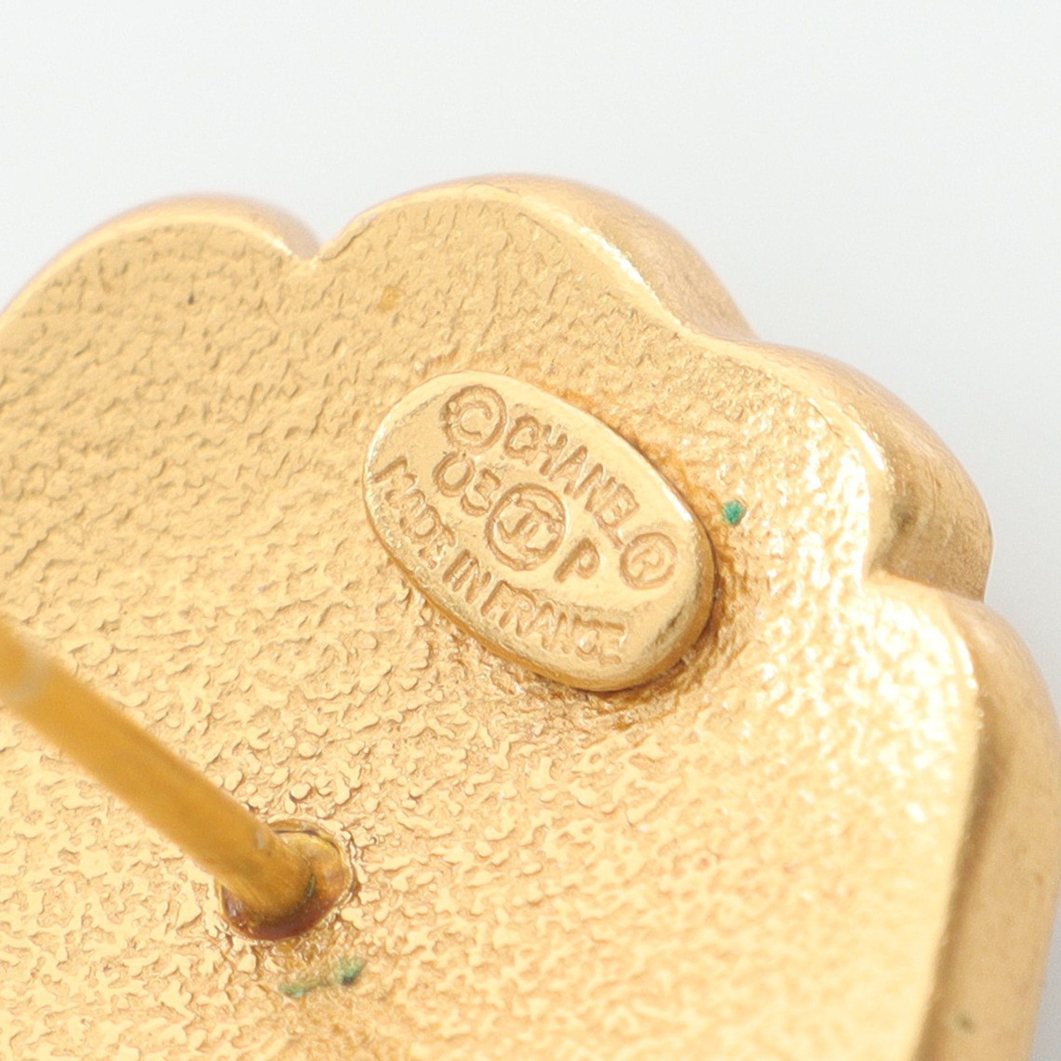 Chanel Chanel Coco Mark Earrings Gp Gold 03P Size ONE SIZE - 3 Thumbnail