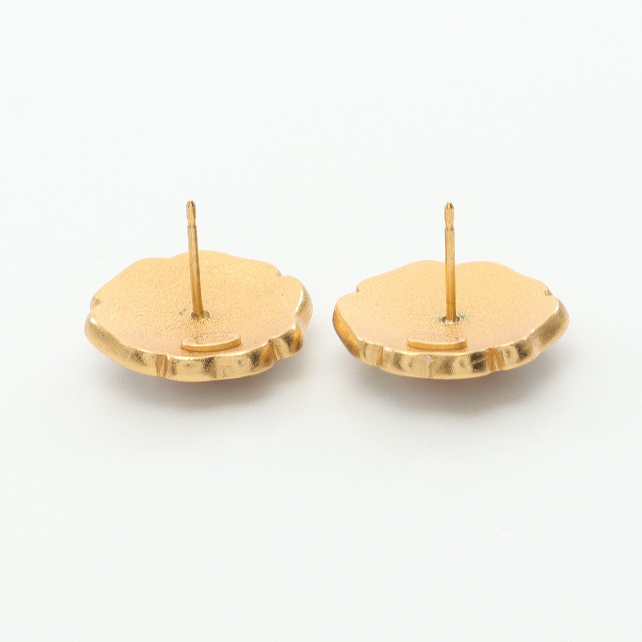 Chanel Chanel Coco Mark Earrings Gp Gold 03P Size ONE SIZE - 6 Thumbnail