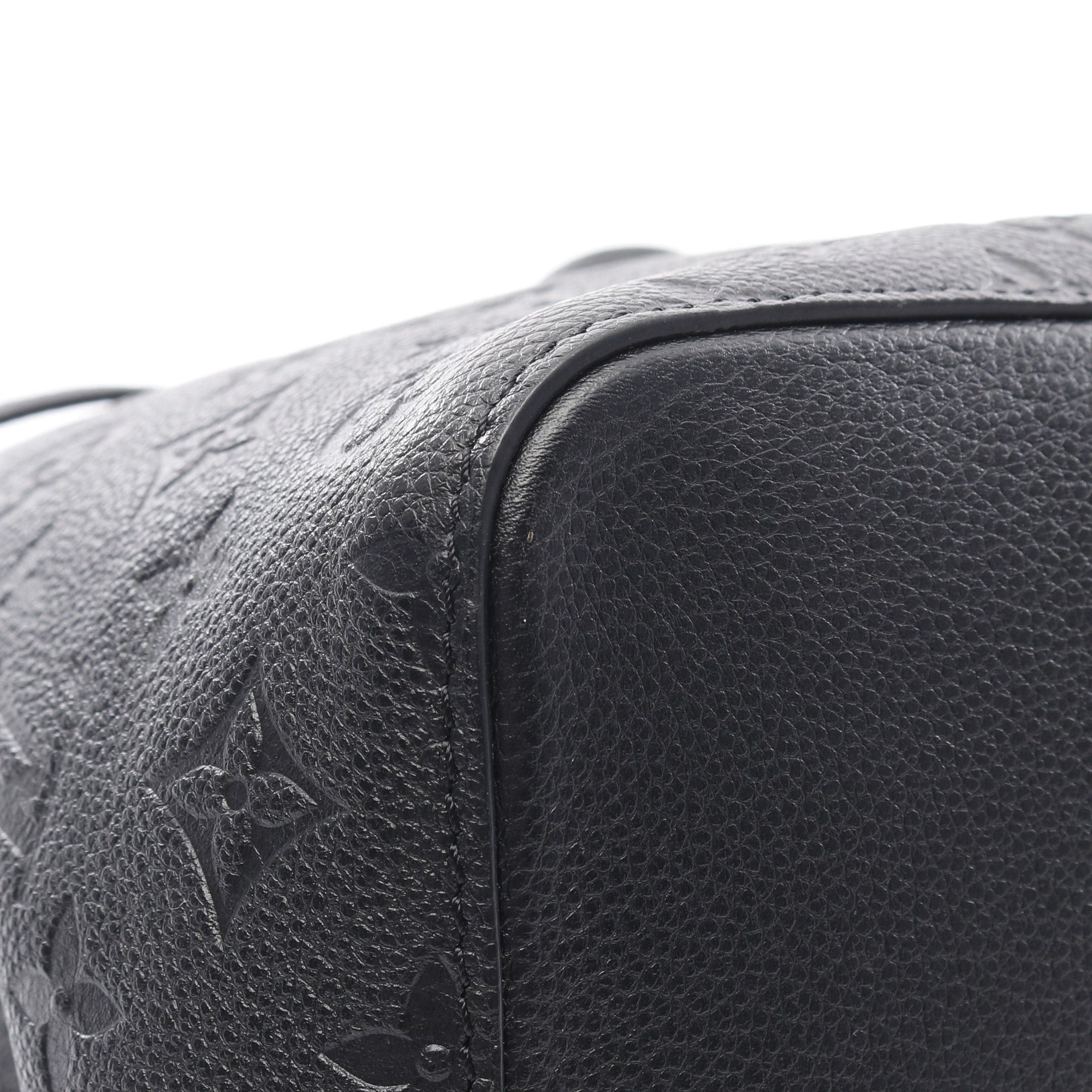 Louis Vuitton Louis Vuitton Neo Noe Monogram Empreinte Noir Handbag Leather Black Size ONE SIZE - 5 Thumbnail