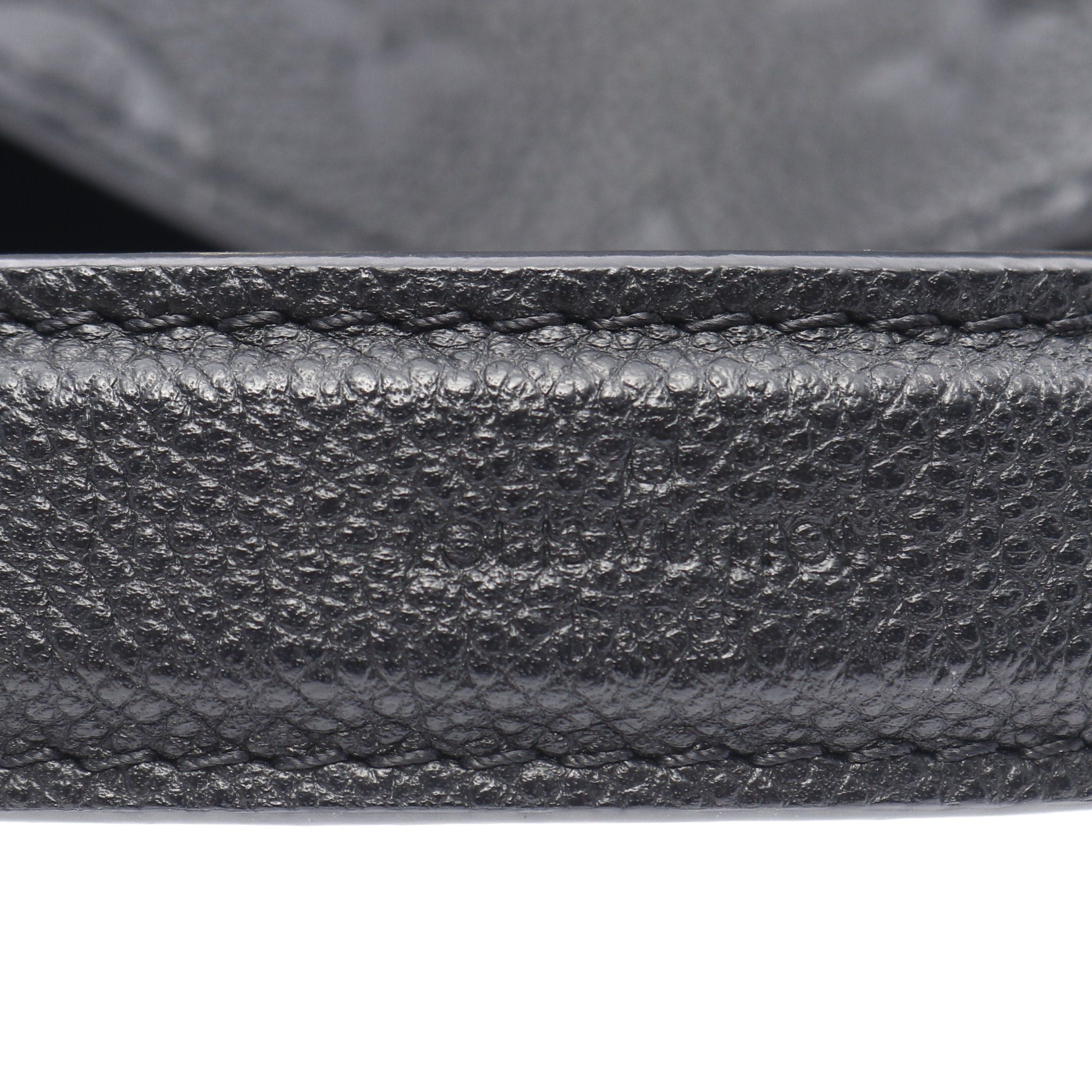 Louis Vuitton Louis Vuitton Neo Noe Monogram Empreinte Noir Handbag Leather Black Size ONE SIZE - 4 Thumbnail