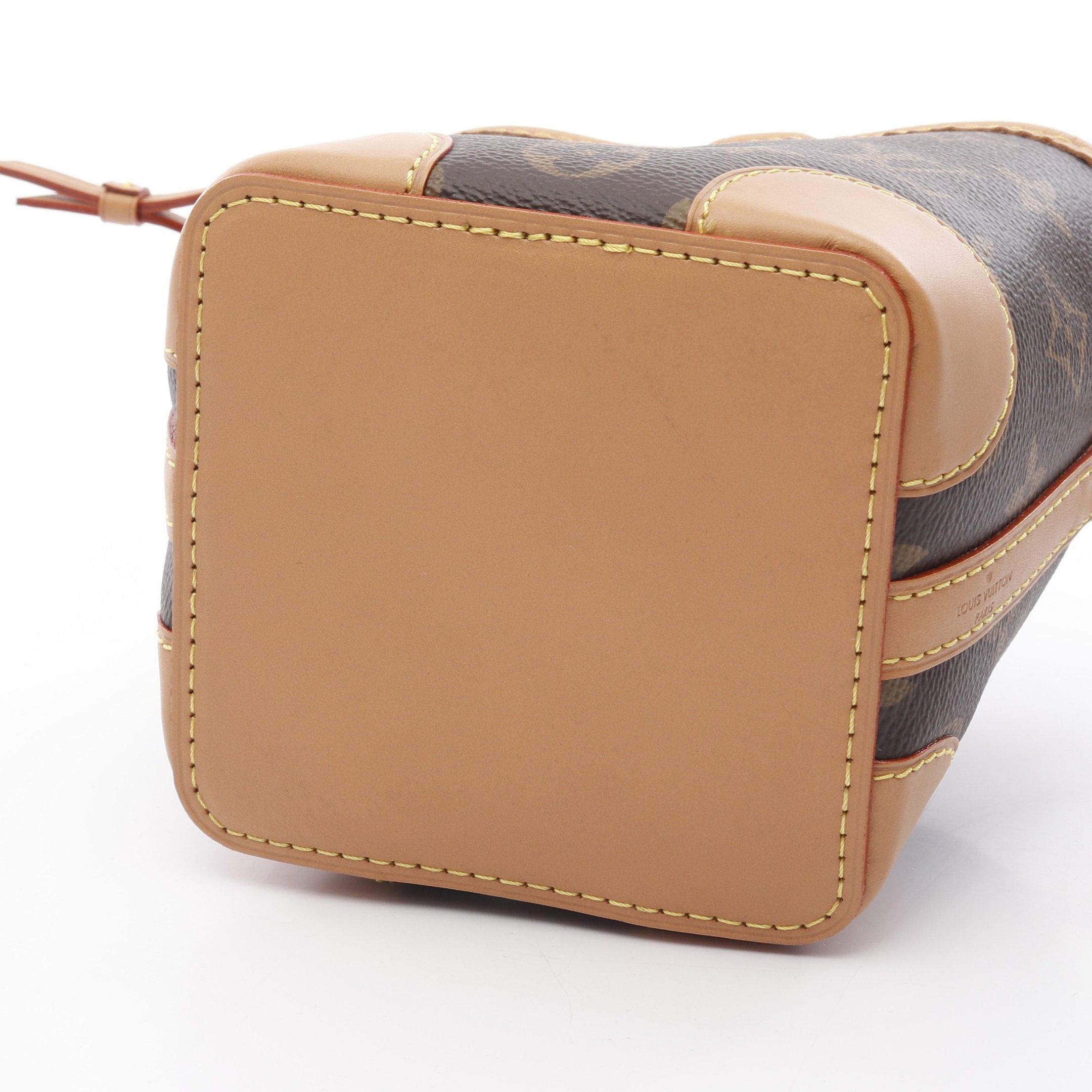 Louis Vuitton Louis Vuitton Noe Perth Monogram Shoulder Bag Leather Brown Size ONE SIZE - 9 Thumbnail