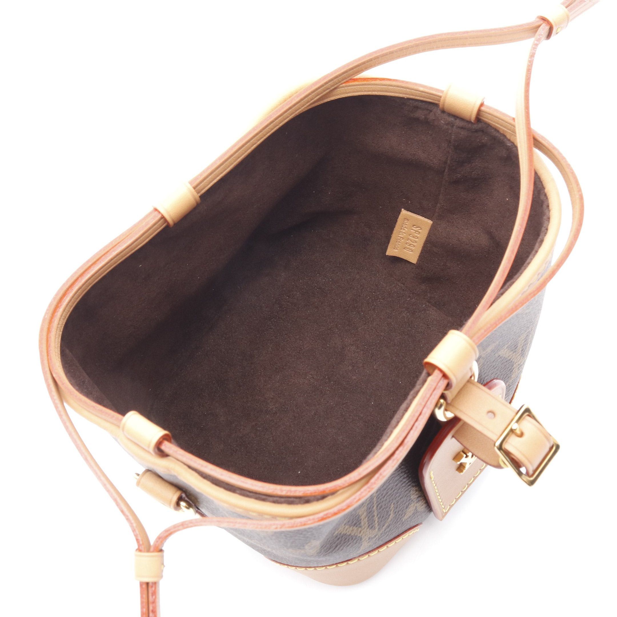 Louis Vuitton Louis Vuitton Noe Perth Monogram Shoulder Bag Leather Brown Size ONE SIZE - 3 Thumbnail
