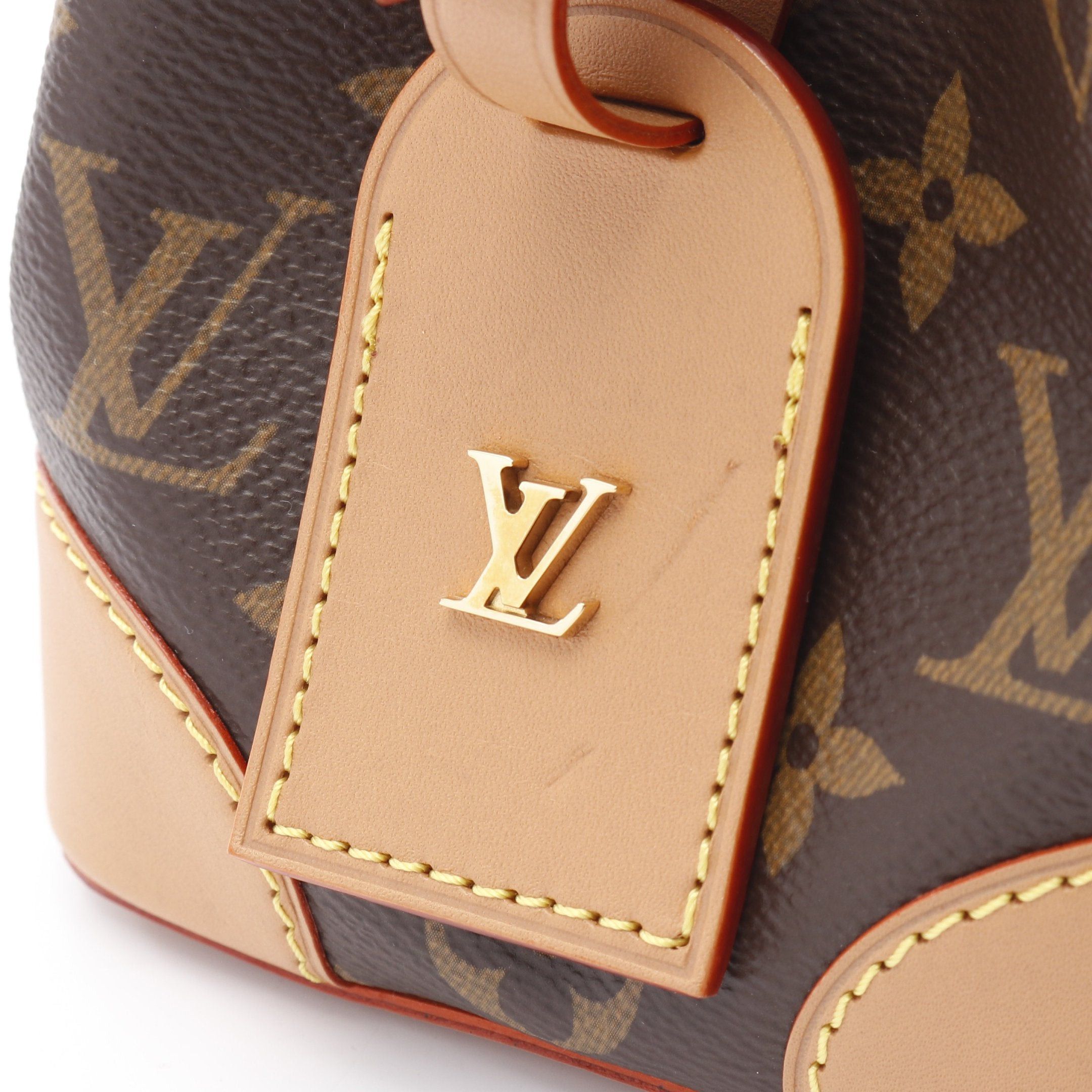 Louis Vuitton Louis Vuitton Noe Perth Monogram Shoulder Bag Leather Brown Size ONE SIZE - 8 Thumbnail