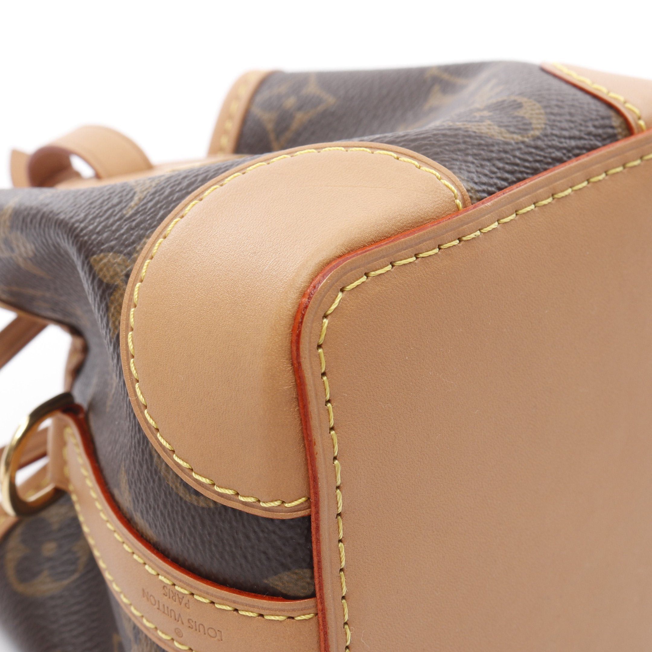 Louis Vuitton Louis Vuitton Noe Perth Monogram Shoulder Bag Leather Brown Size ONE SIZE - 6 Thumbnail