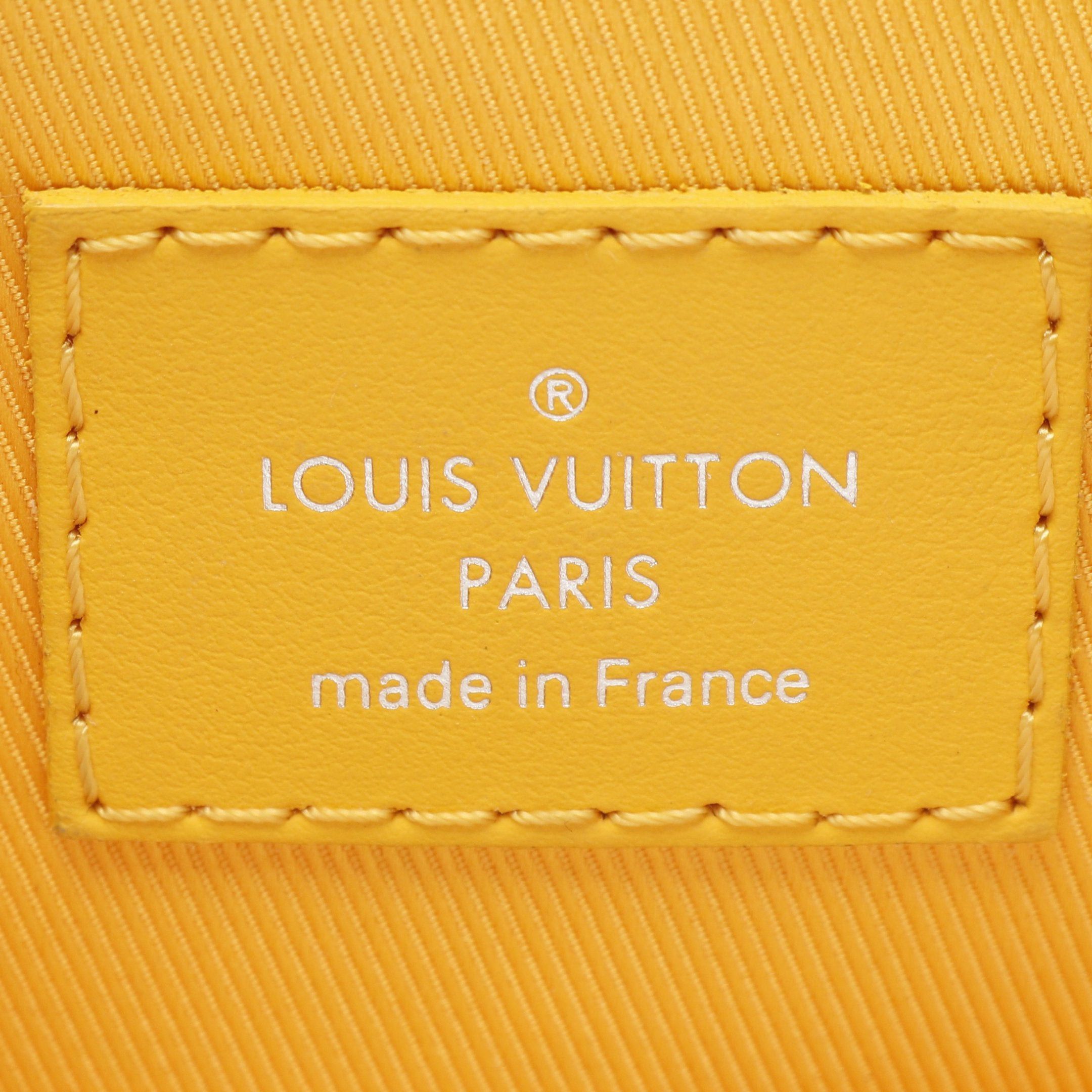 Louis Vuitton Louis Vuitton Steamer Wearable Wallet Monogram Taurillon Jaune Mat Shoulder Bag Leather Orange Yellow Size ONE SIZE - 4 Thumbnail