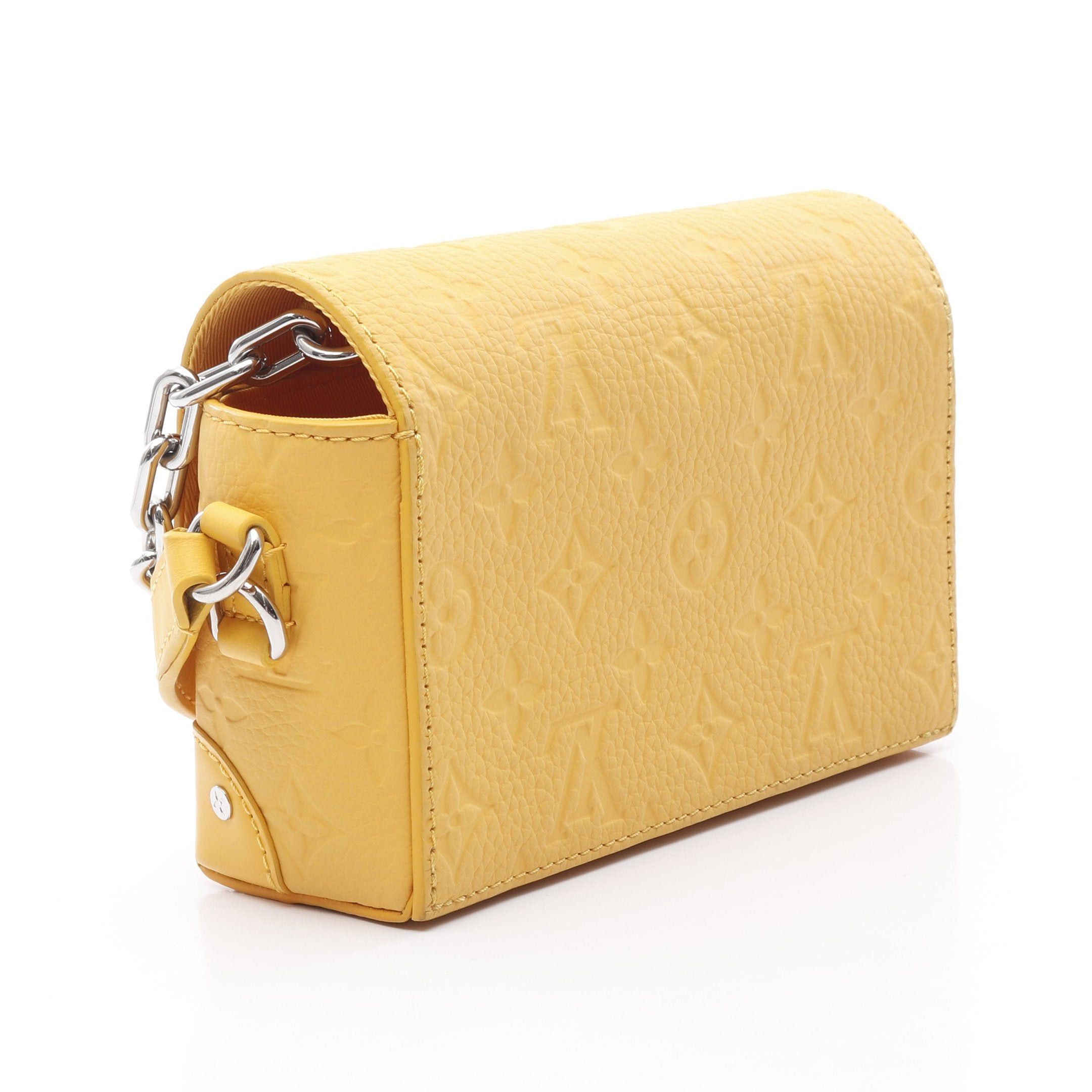Louis Vuitton Louis Vuitton Steamer Wearable Wallet Monogram Taurillon Jaune Mat Shoulder Bag Leather Orange Yellow Size ONE SIZE - 2 Thumbnail