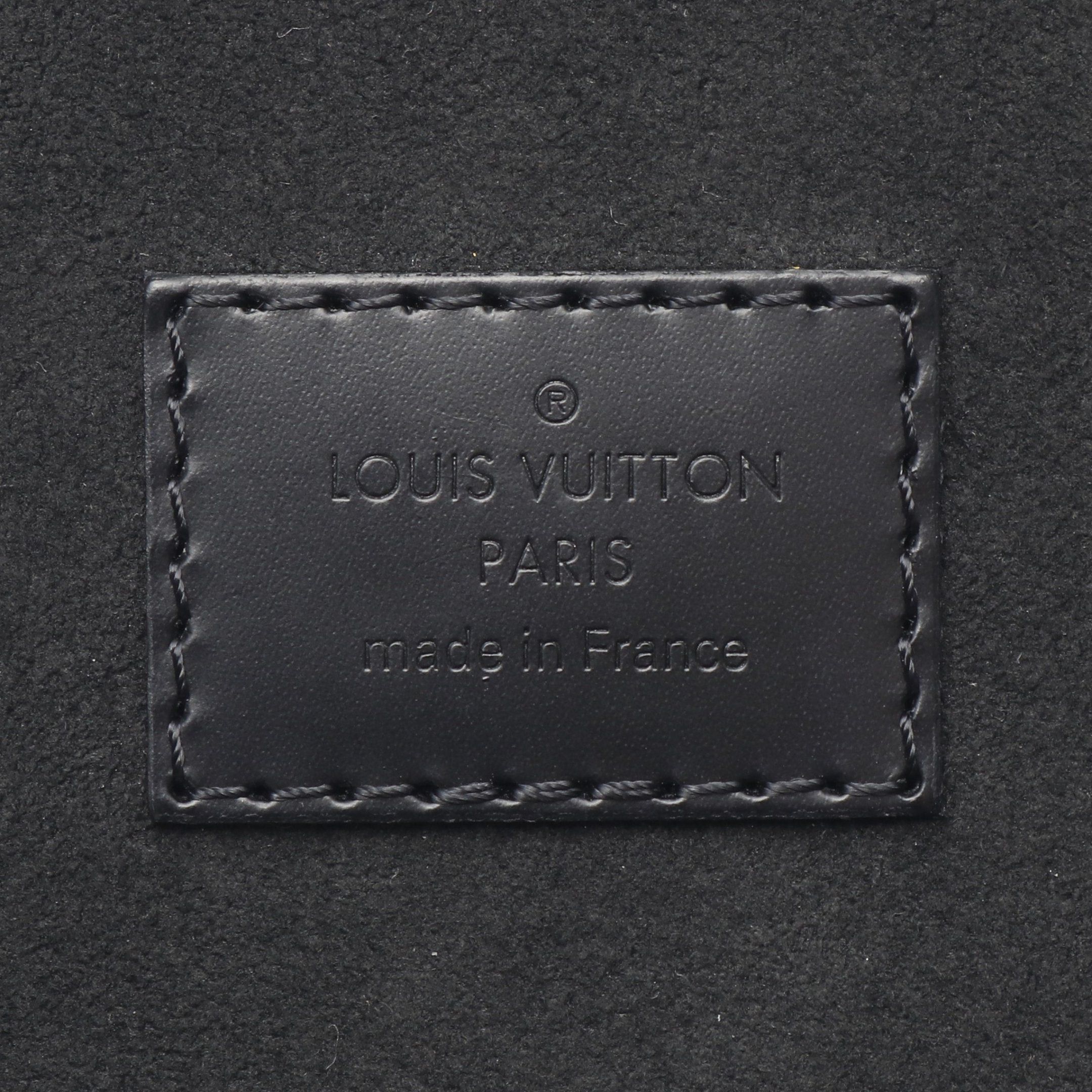 Louis Vuitton Louis Vuitton Cannes Epi Noir Handbag Vanity Bag Leather Black Size ONE SIZE - 4 Thumbnail