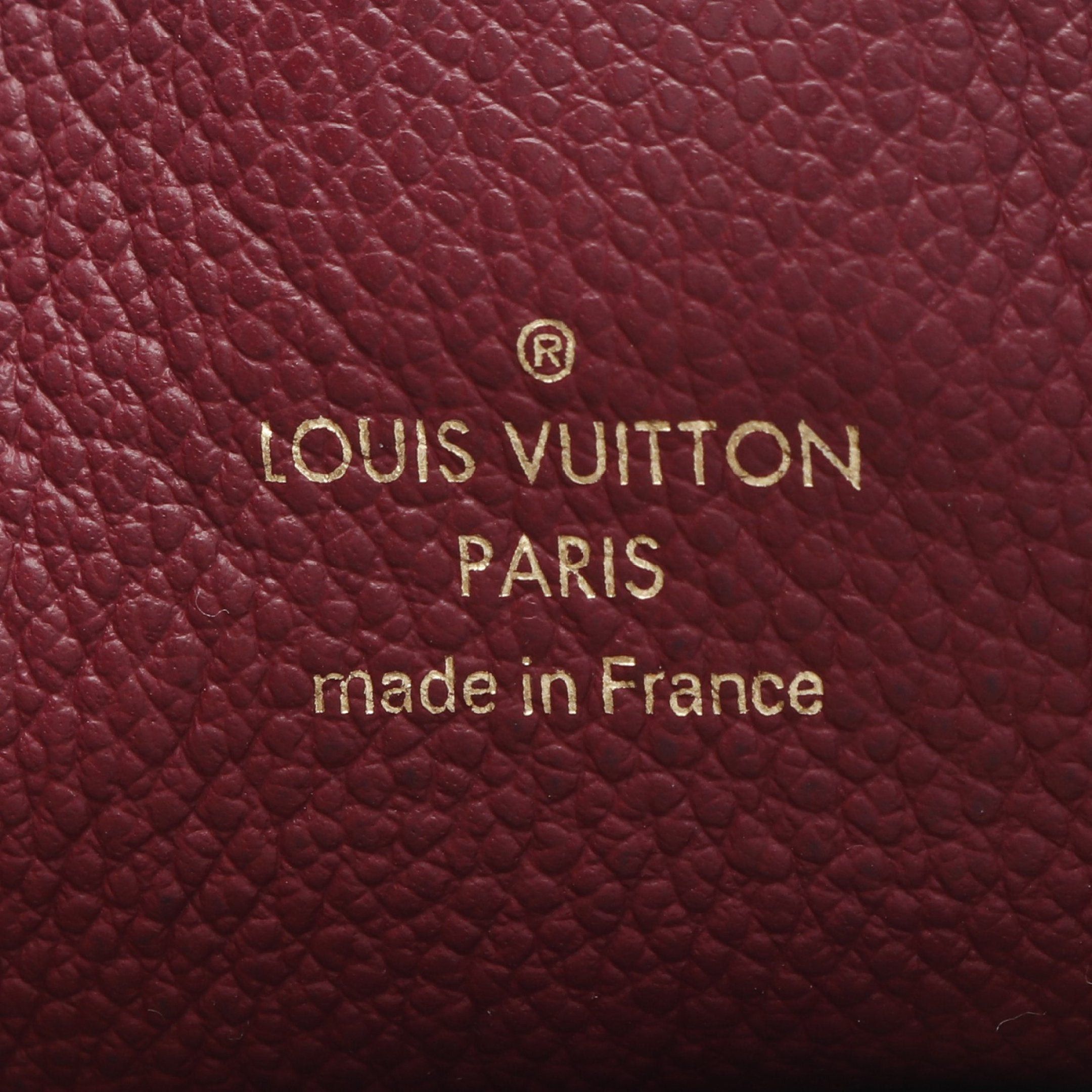 Louis Vuitton Louis Vuitton Manhattan Monogram Leysin Handbag Leather Brown Bordeaux Size ONE SIZE - 4 Thumbnail