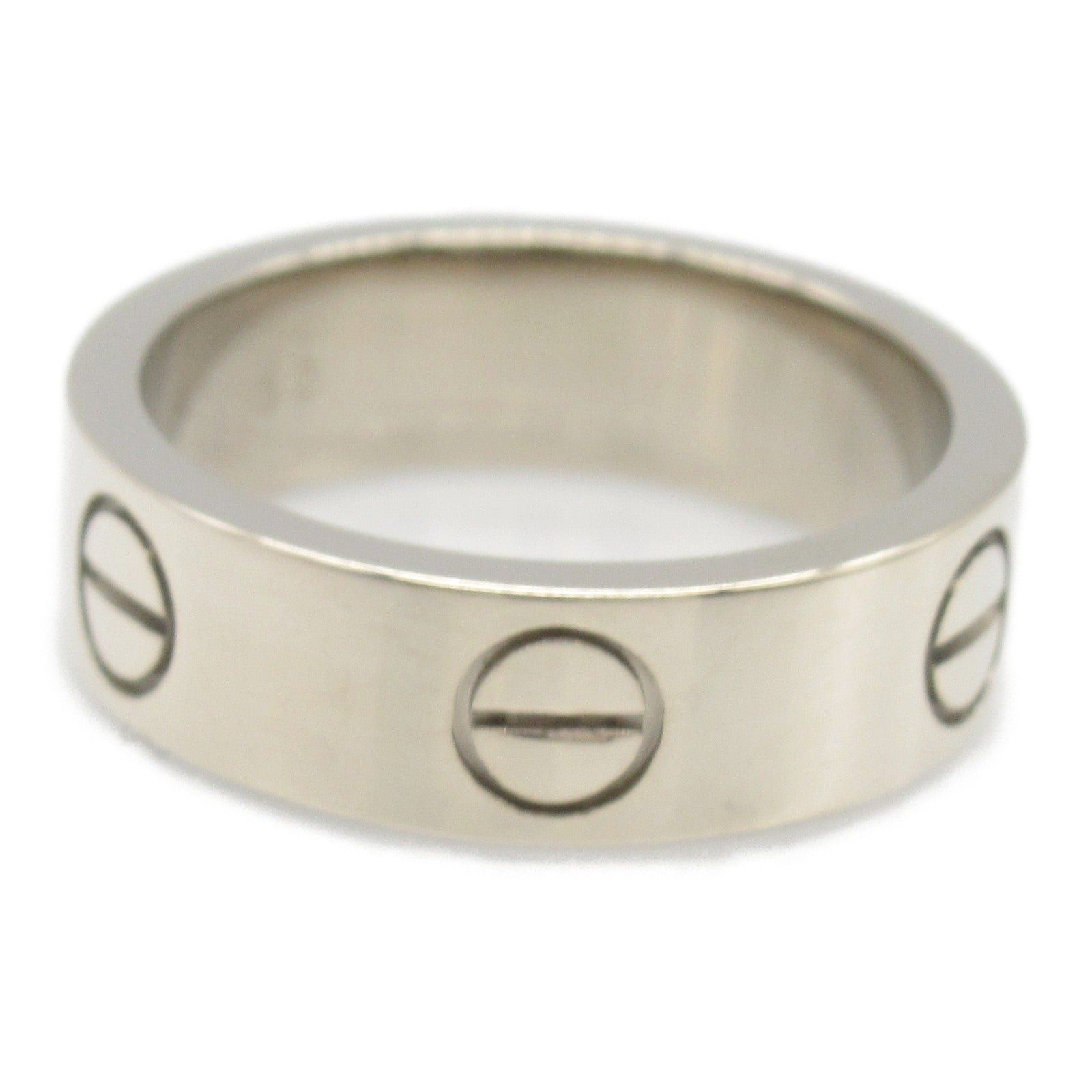 Cartier Cartier Love Ring K18Wg (White Gold) Silver Size ONE SIZE - 2 Thumbnail