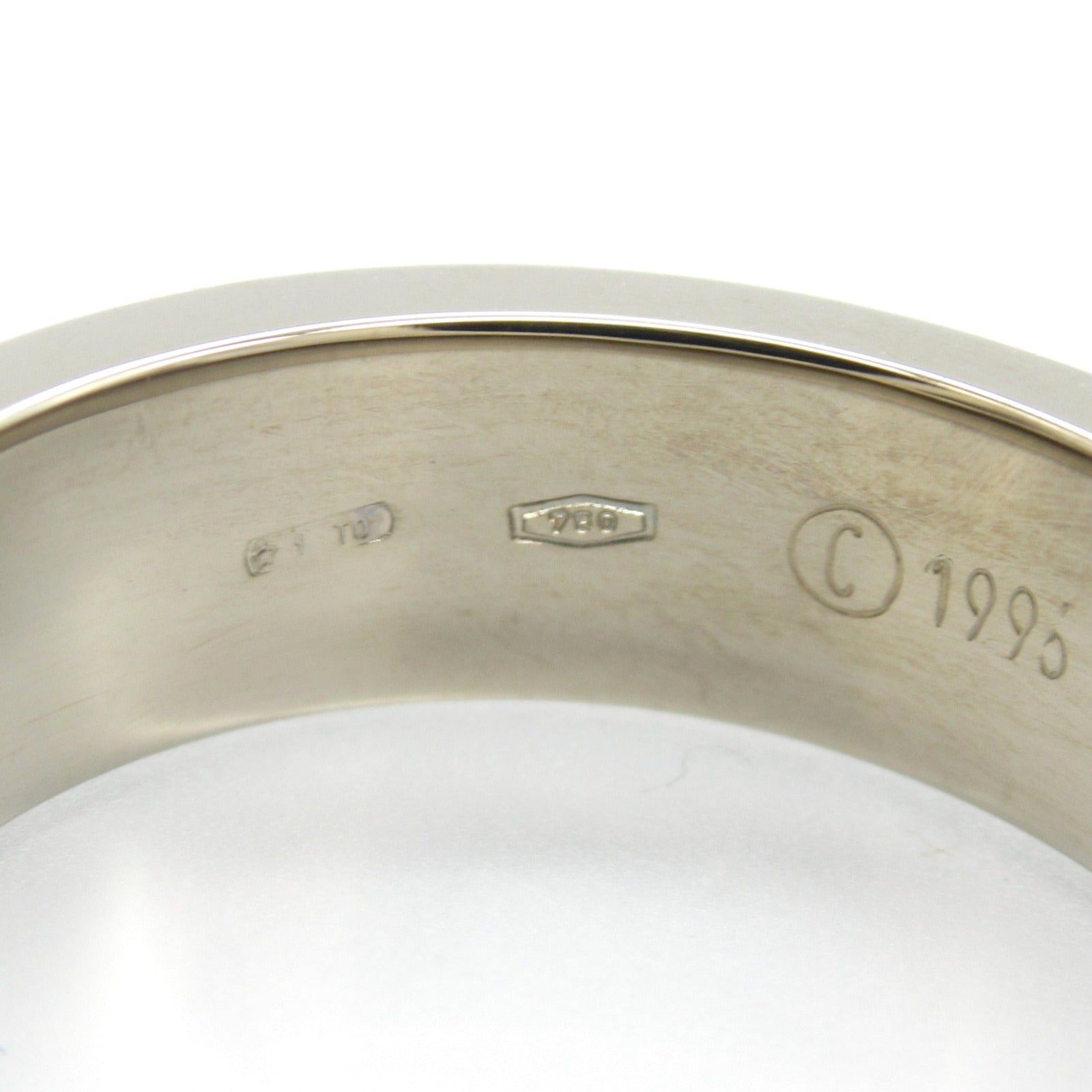 Cartier Cartier Love Ring K18Wg (White Gold) Silver Size ONE SIZE - 5 Thumbnail