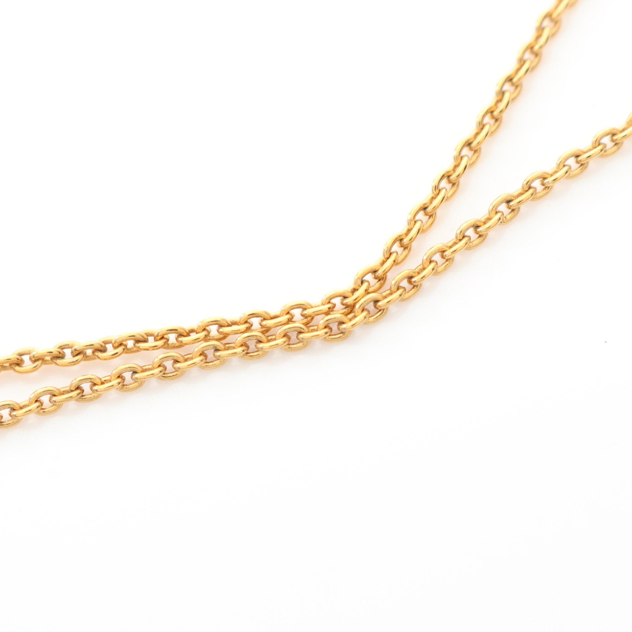 Louis Vuitton Louis Vuitton Essential V Necklace Gp Gold Size ONE SIZE - 7 Thumbnail