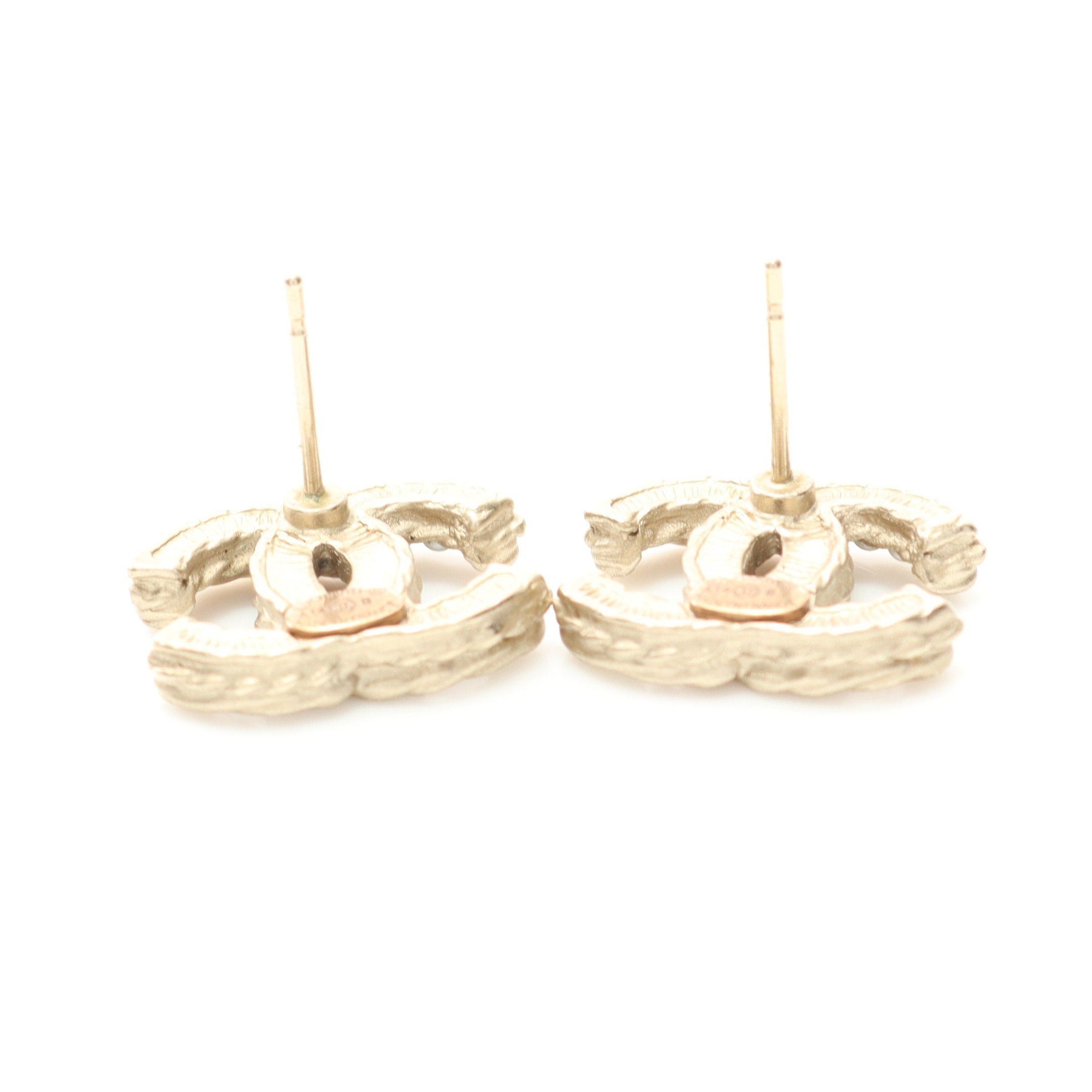 Chanel Chanel Coco Mark Earrings Gp Fake Pearl Gold A14B Size ONE SIZE - 5 Thumbnail