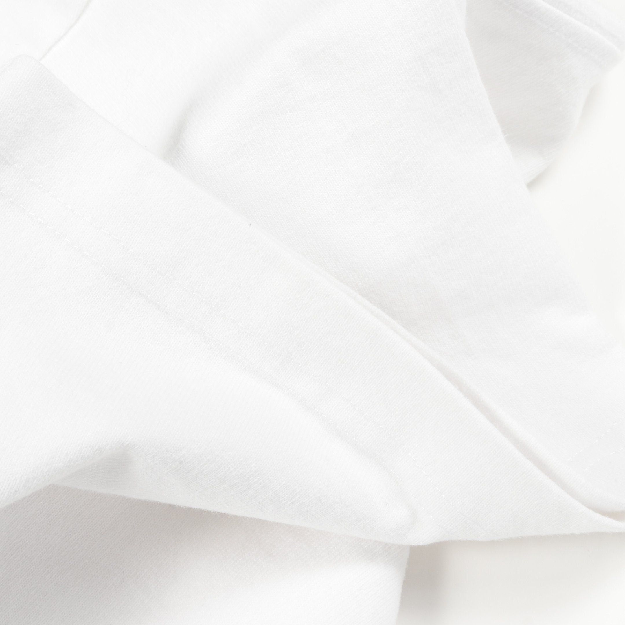 Balenciaga Balenciaga Logo Print Curved Oversize T-Shirt Cotton White Size ONE SIZE - 7 Thumbnail