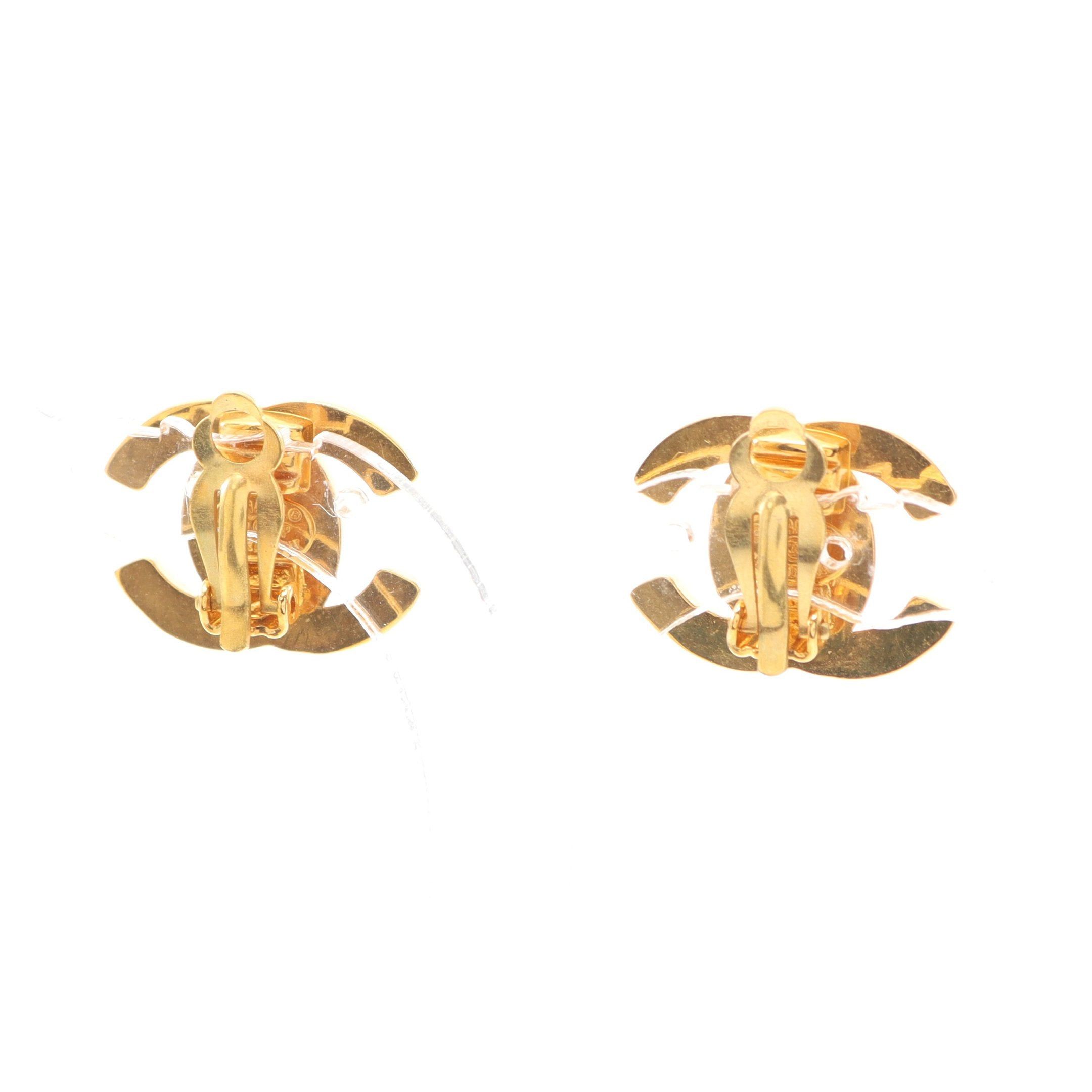 Chanel Chanel Coco Mark Earrings Gp Gold 97P Size ONE SIZE - 2 Thumbnail