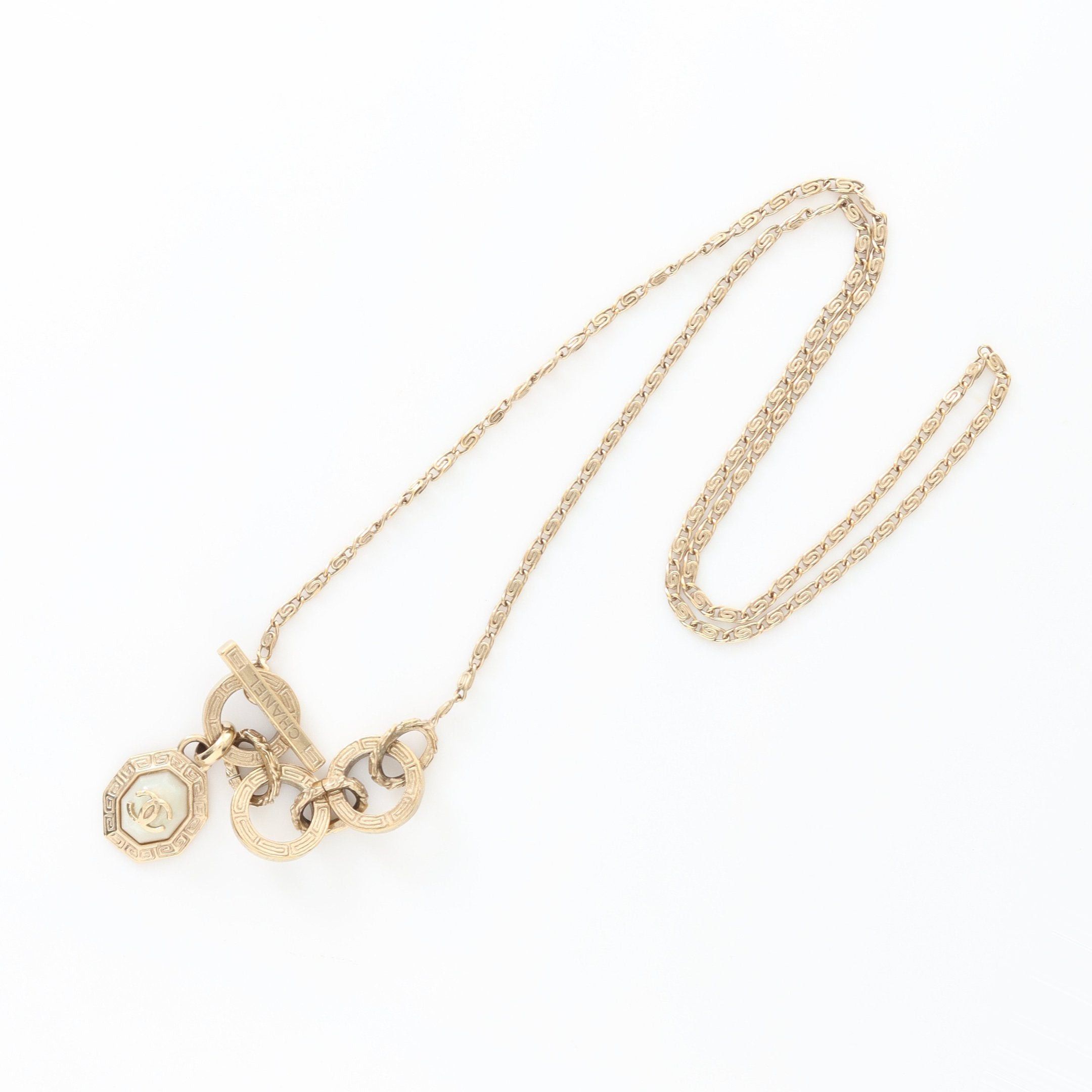 Chanel Chanel Coco Mark Necklace Gp Gold B16C Size ONE SIZE - 3 Thumbnail