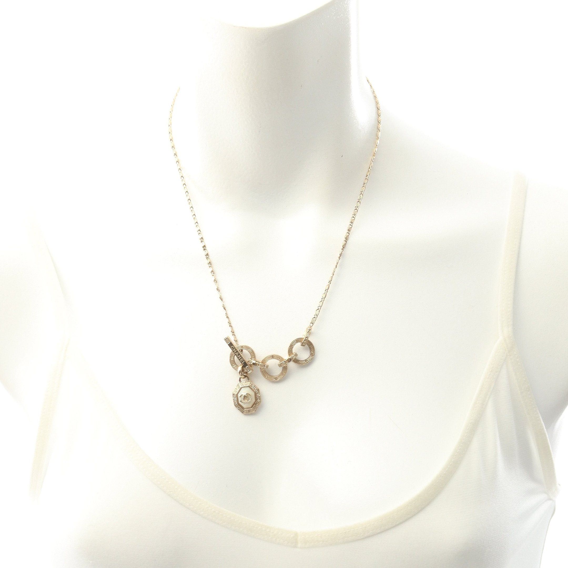 Chanel Chanel Coco Mark Necklace Gp Gold B16C Size ONE SIZE - 6 Thumbnail