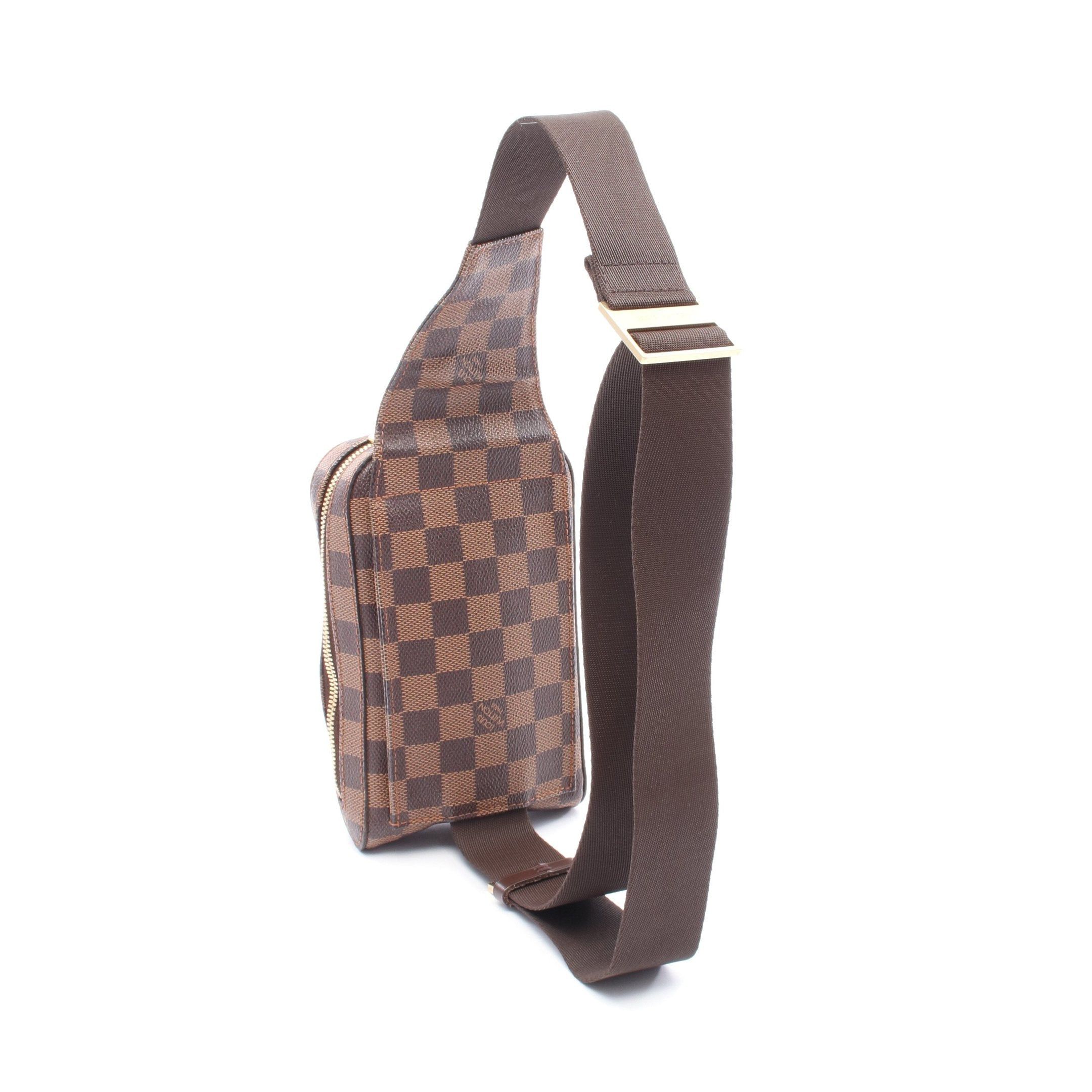 Louis Vuitton Louis Vuitton Geronimos Damier Ebene Body Bag Brown Size ONE SIZE - 2 Thumbnail