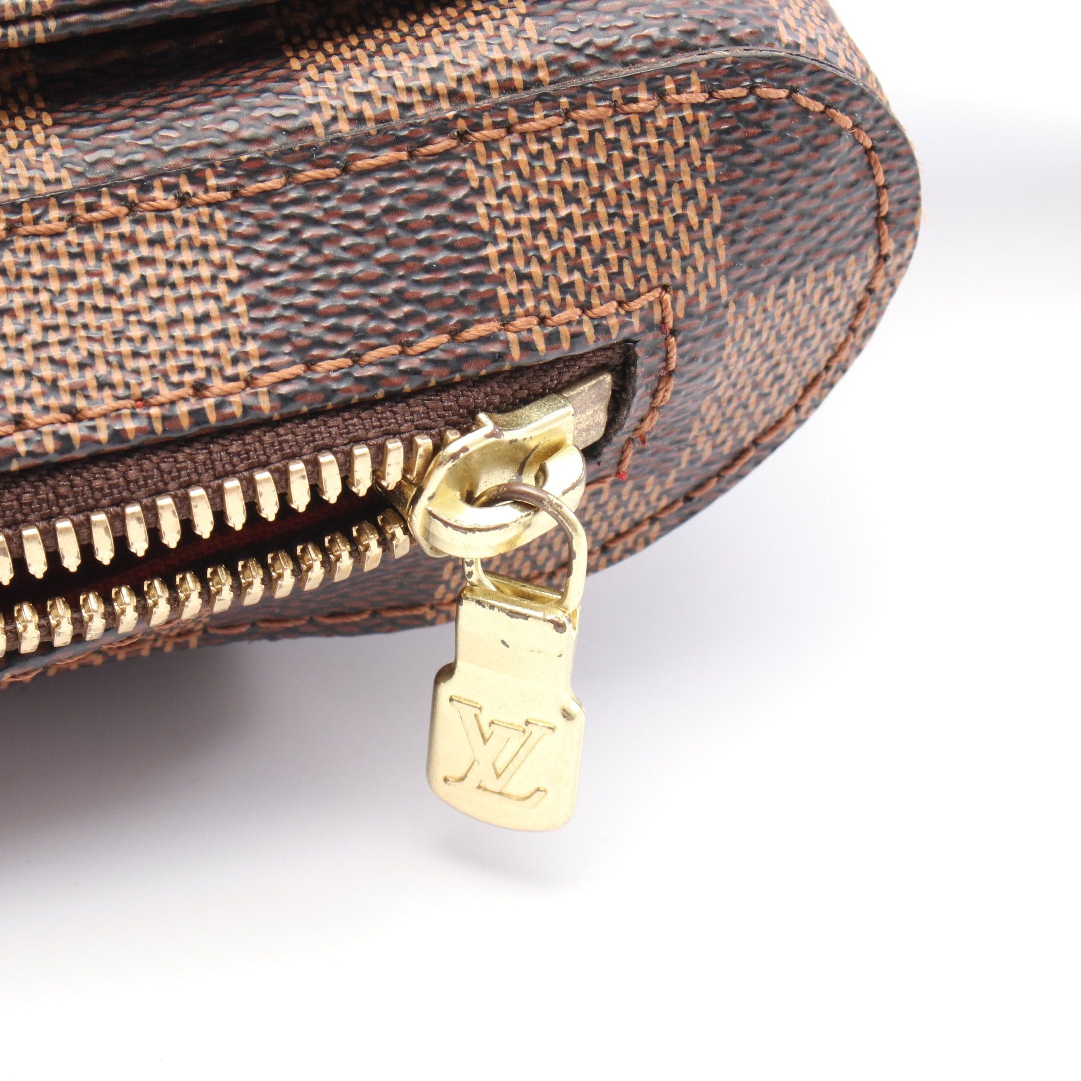 Louis Vuitton Louis Vuitton Geronimos Damier Ebene Body Bag Brown Size ONE SIZE - 6 Thumbnail