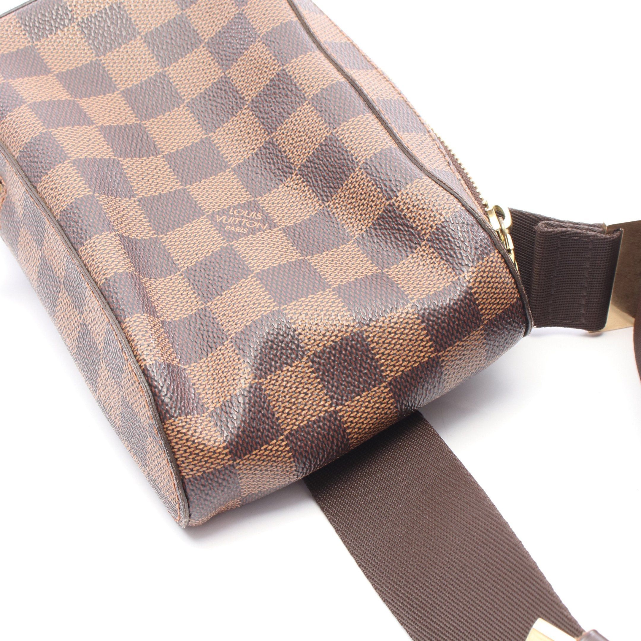 Louis Vuitton Louis Vuitton Geronimos Damier Ebene Body Bag Brown Size ONE SIZE - 7 Thumbnail