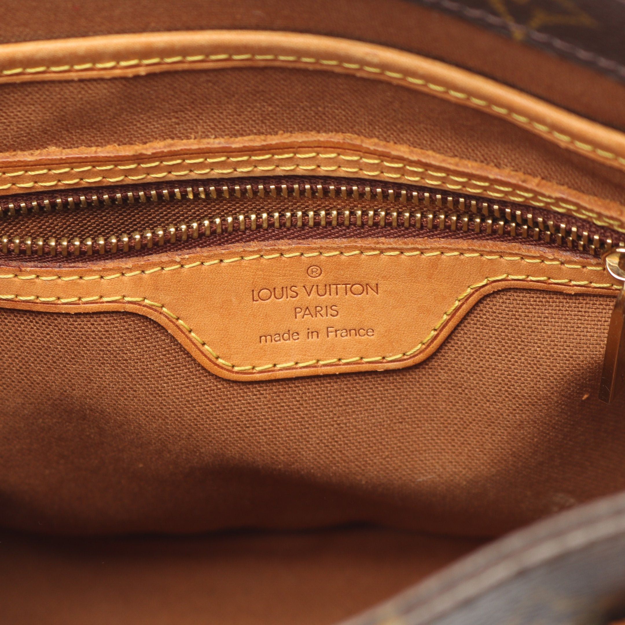 Louis Vuitton Louis Vuitton Vavin Pm Monogram Handbag Leather Brown Size ONE SIZE - 4 Thumbnail