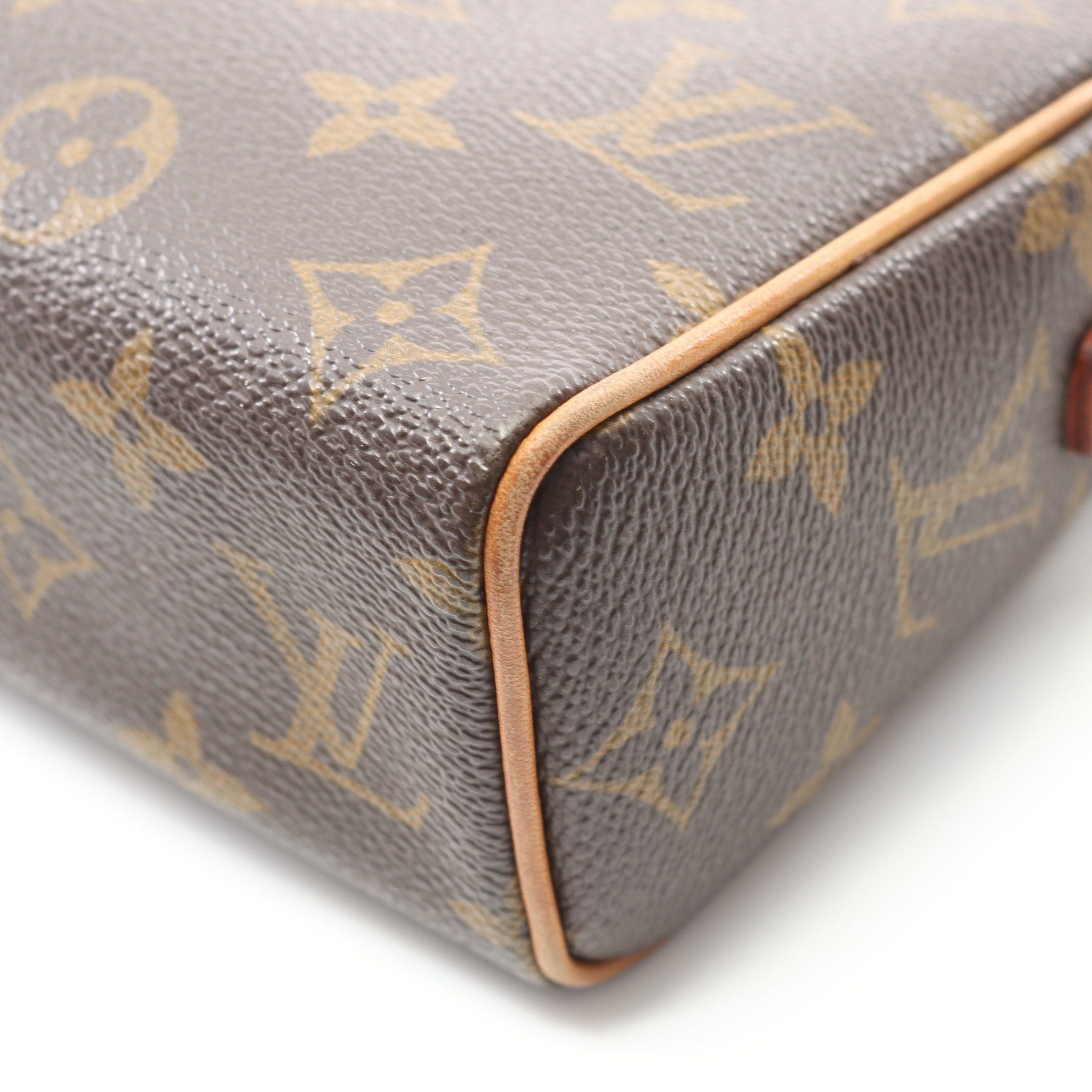 Louis Vuitton Louis Vuitton Recital Monogram Handbag Leather Brown Size ONE SIZE - 8 Thumbnail
