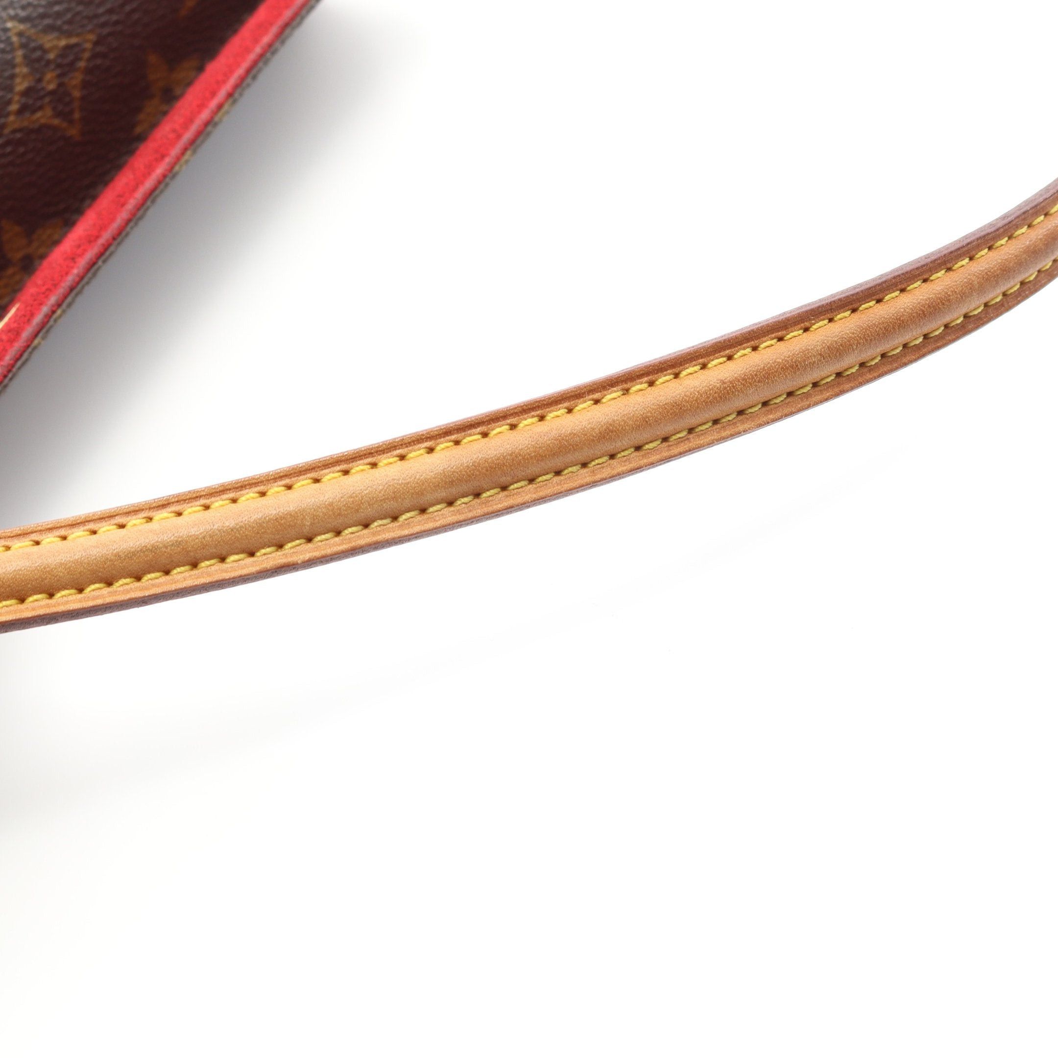 Louis Vuitton Louis Vuitton Recital Monogram Handbag Leather Brown Size ONE SIZE - 7 Thumbnail