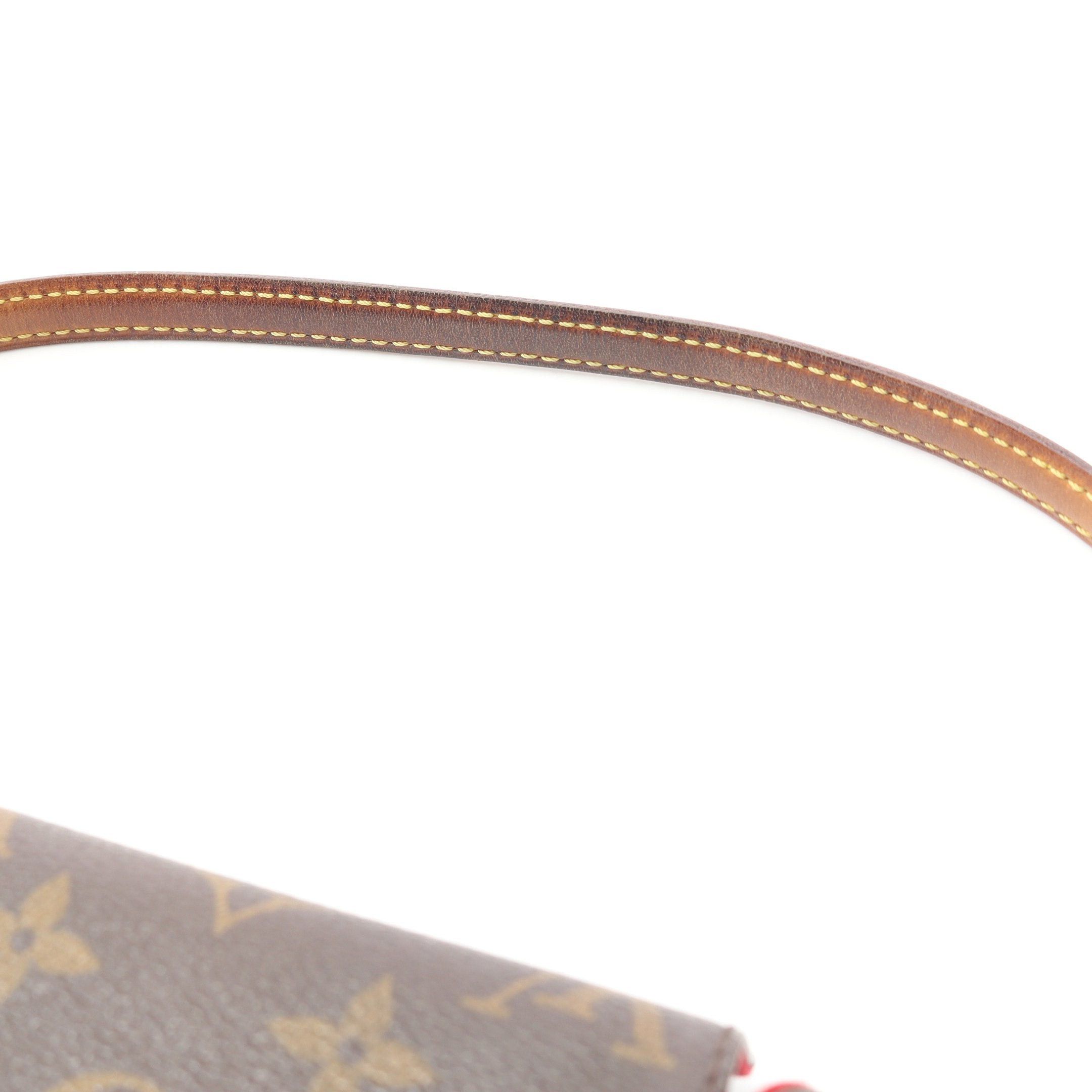 Louis Vuitton Louis Vuitton Recital Monogram Handbag Leather Brown Size ONE SIZE - 6 Thumbnail