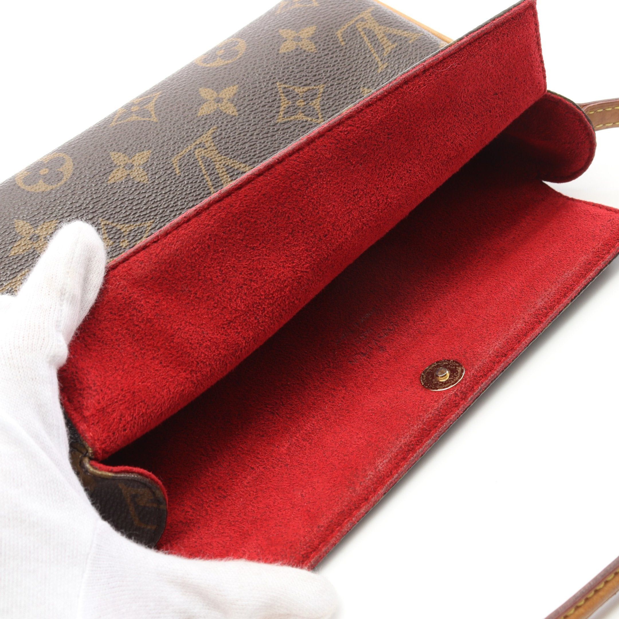 Louis Vuitton Louis Vuitton Recital Monogram Handbag Leather Brown Size ONE SIZE - 9 Thumbnail