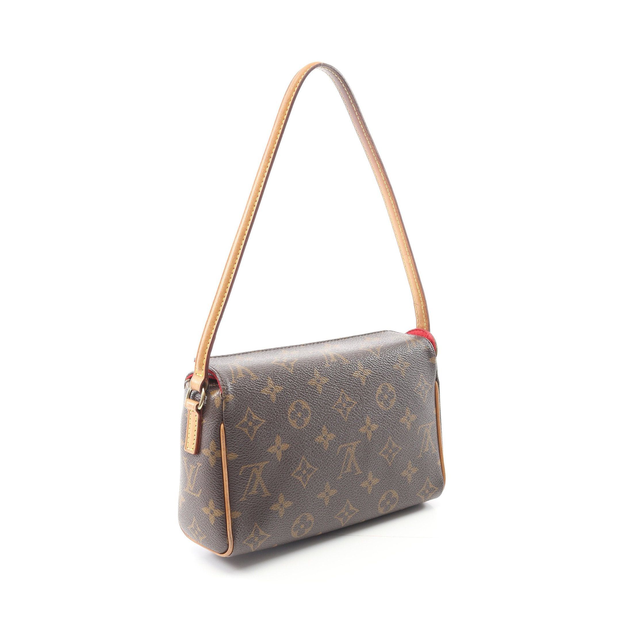 Louis Vuitton Louis Vuitton Recital Monogram Handbag Leather Brown Size ONE SIZE - 2 Thumbnail