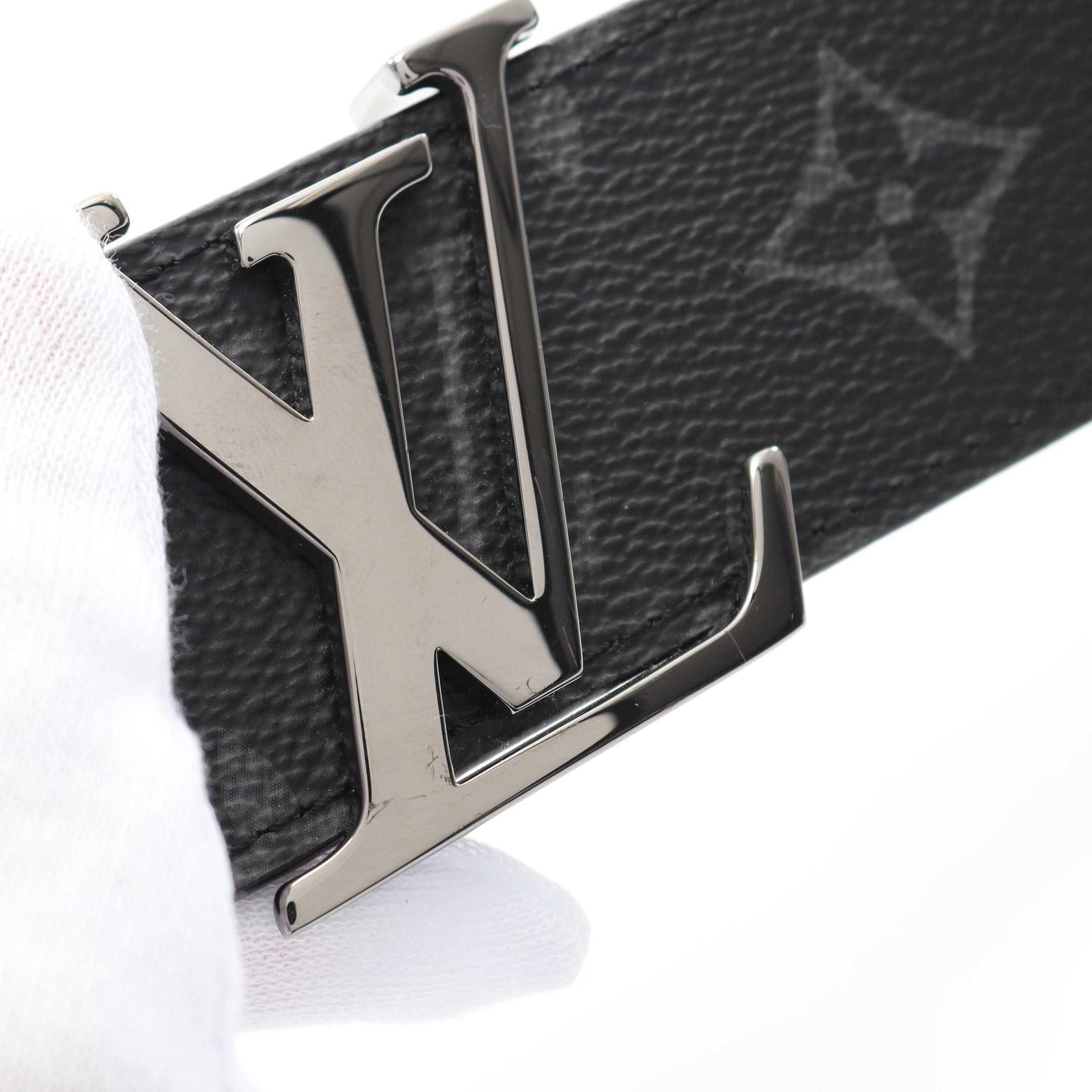 Louis Vuitton Louis Vuitton Lv Initial Belt Leather Black Reversible Size ONE SIZE - 6 Thumbnail