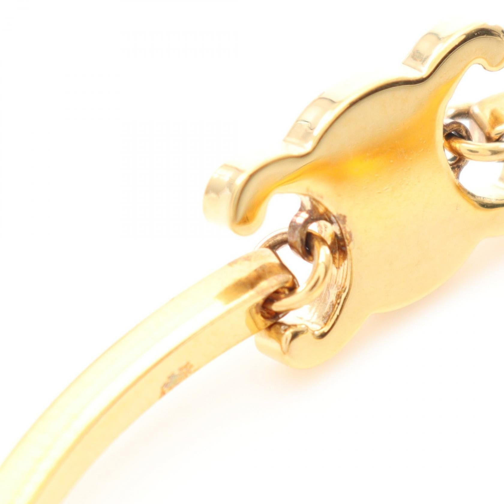 Celine Celine Triomphe Articulate Bracelet Gp Gold Size ONE SIZE - 6 Thumbnail