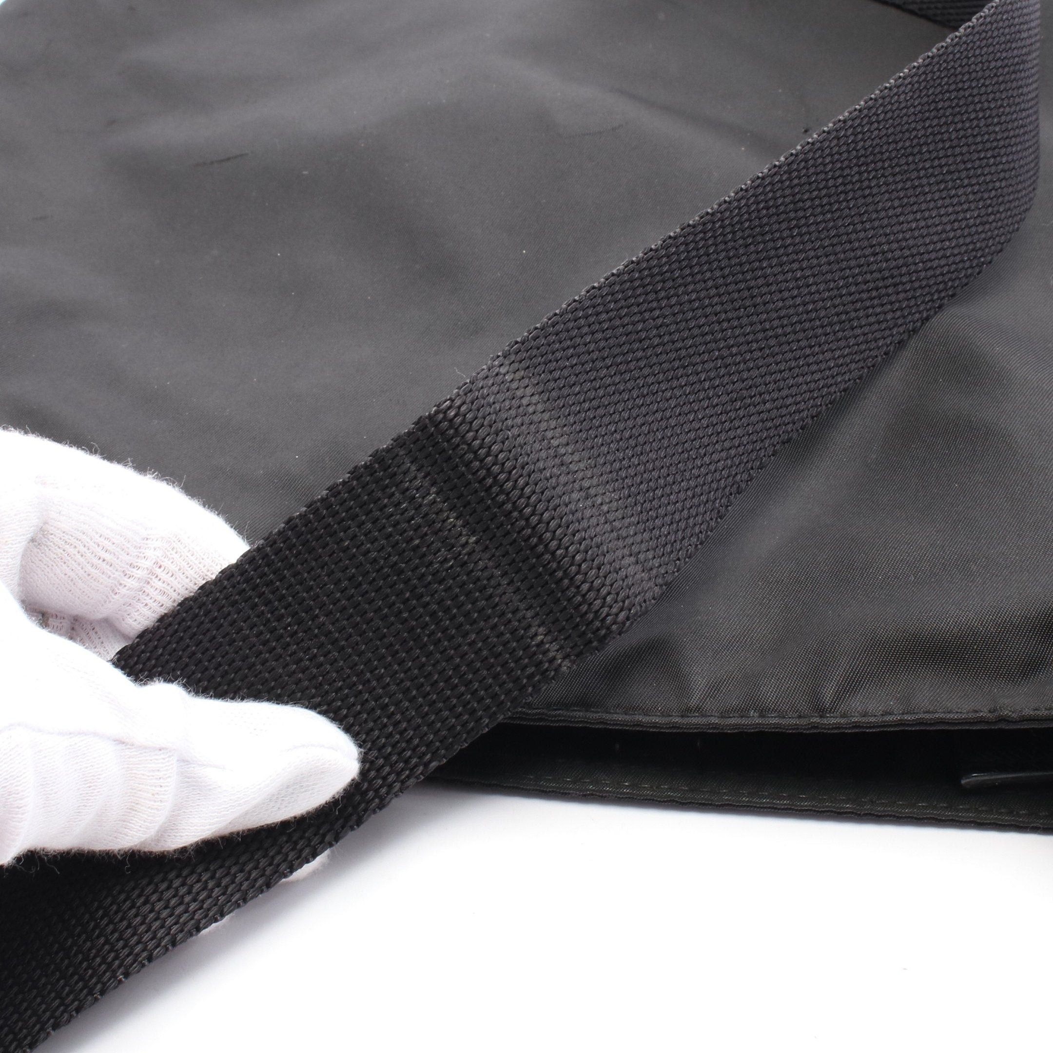 Prada Prada Shoulder Bag Nylon Leather Black Size ONE SIZE - 8 Thumbnail