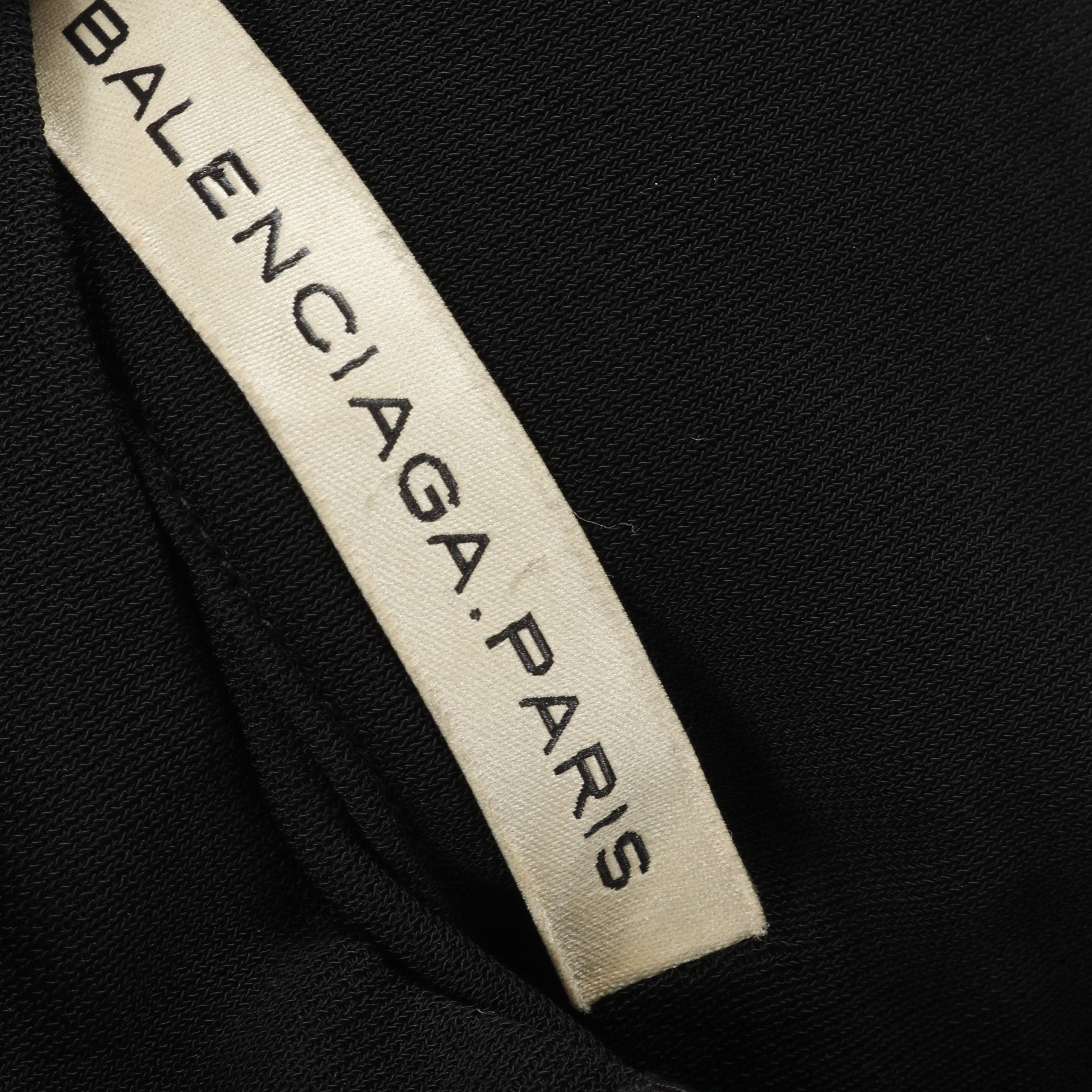 Balenciaga Balenciaga One Piece Rayon Black Size ONE SIZE - 7 Thumbnail