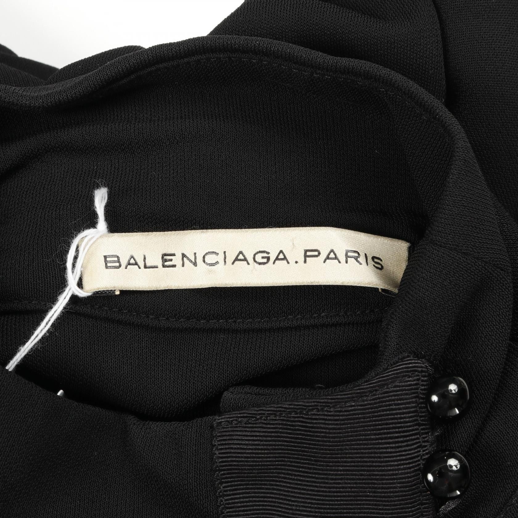 Balenciaga Balenciaga One Piece Rayon Black Size ONE SIZE - 3 Thumbnail