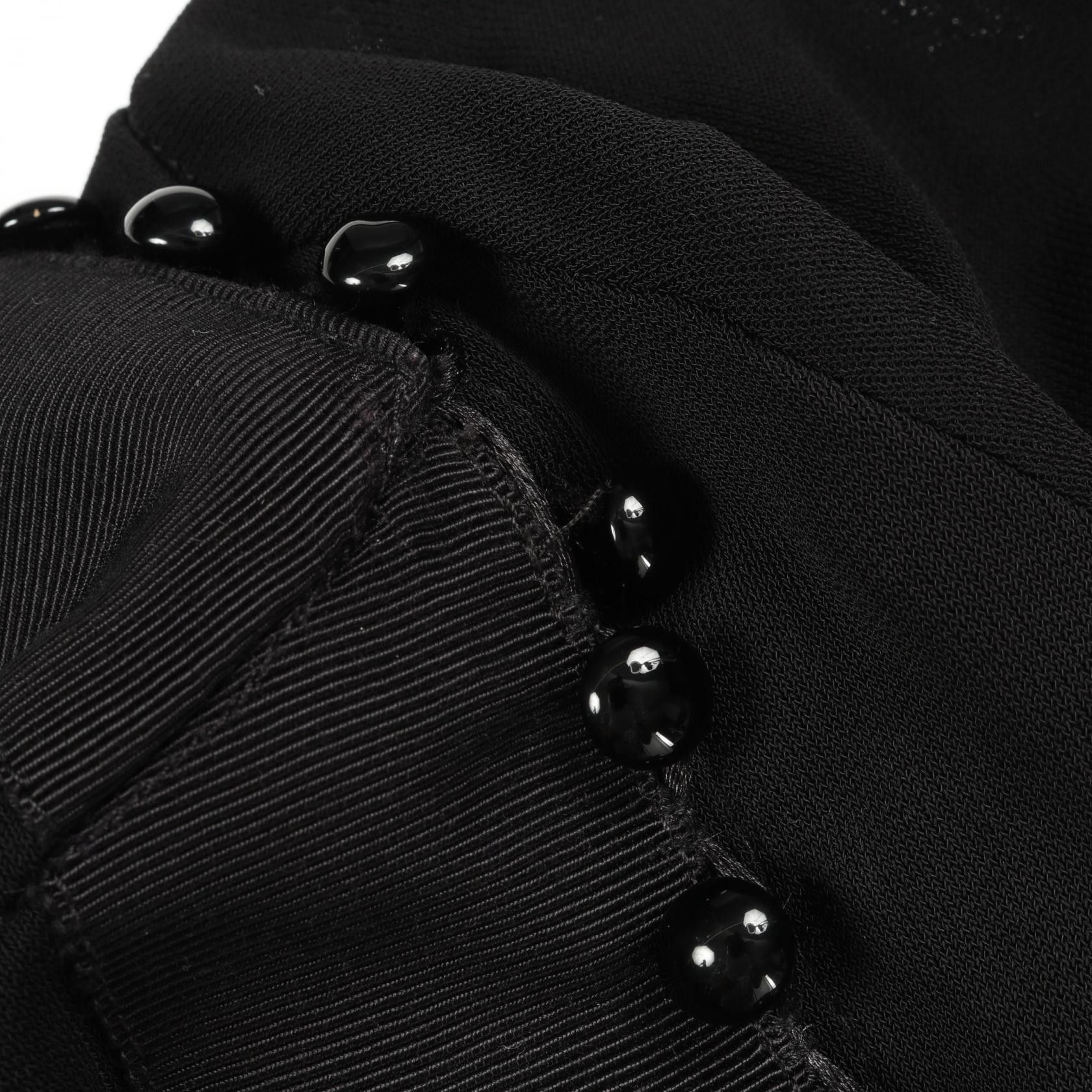 Balenciaga Balenciaga One Piece Rayon Black Size ONE SIZE - 8 Thumbnail
