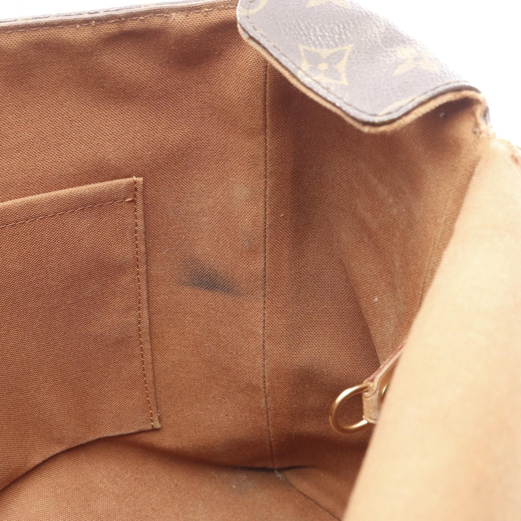 Louis Vuitton Louis Vuitton Aves Monogram Shoulder Bag Leather Brown Size ONE SIZE - 11 Thumbnail