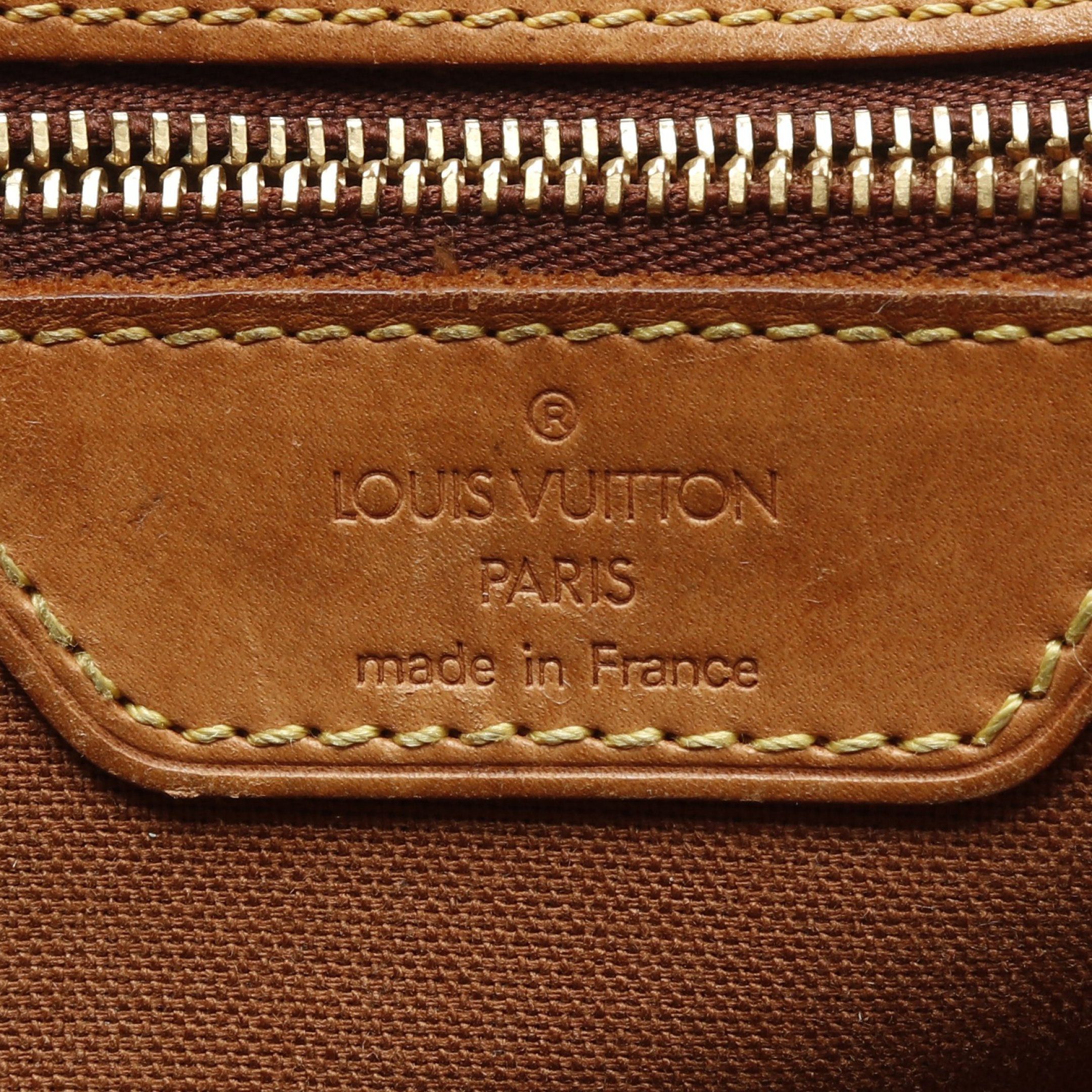 Louis Vuitton Louis Vuitton Aves Monogram Shoulder Bag Leather Brown Size ONE SIZE - 4 Thumbnail