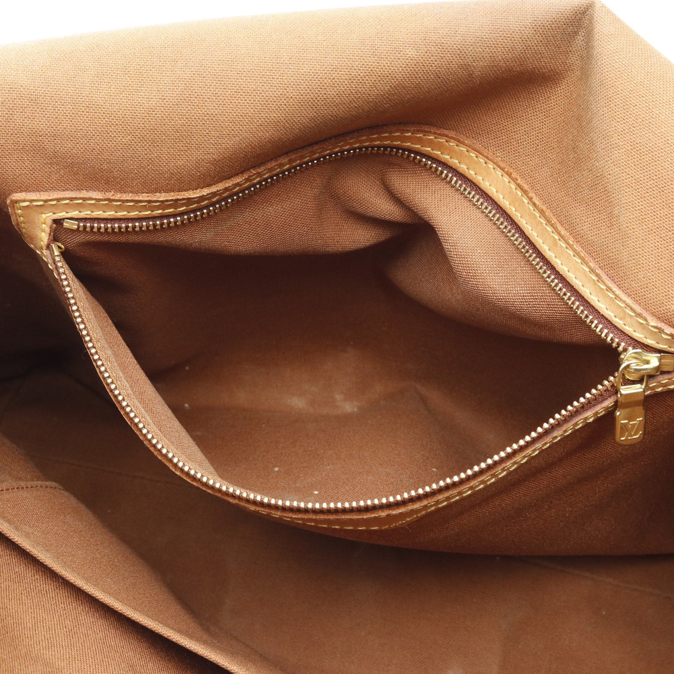 Louis Vuitton Louis Vuitton Aves Monogram Shoulder Bag Leather Brown Size ONE SIZE - 13 Thumbnail