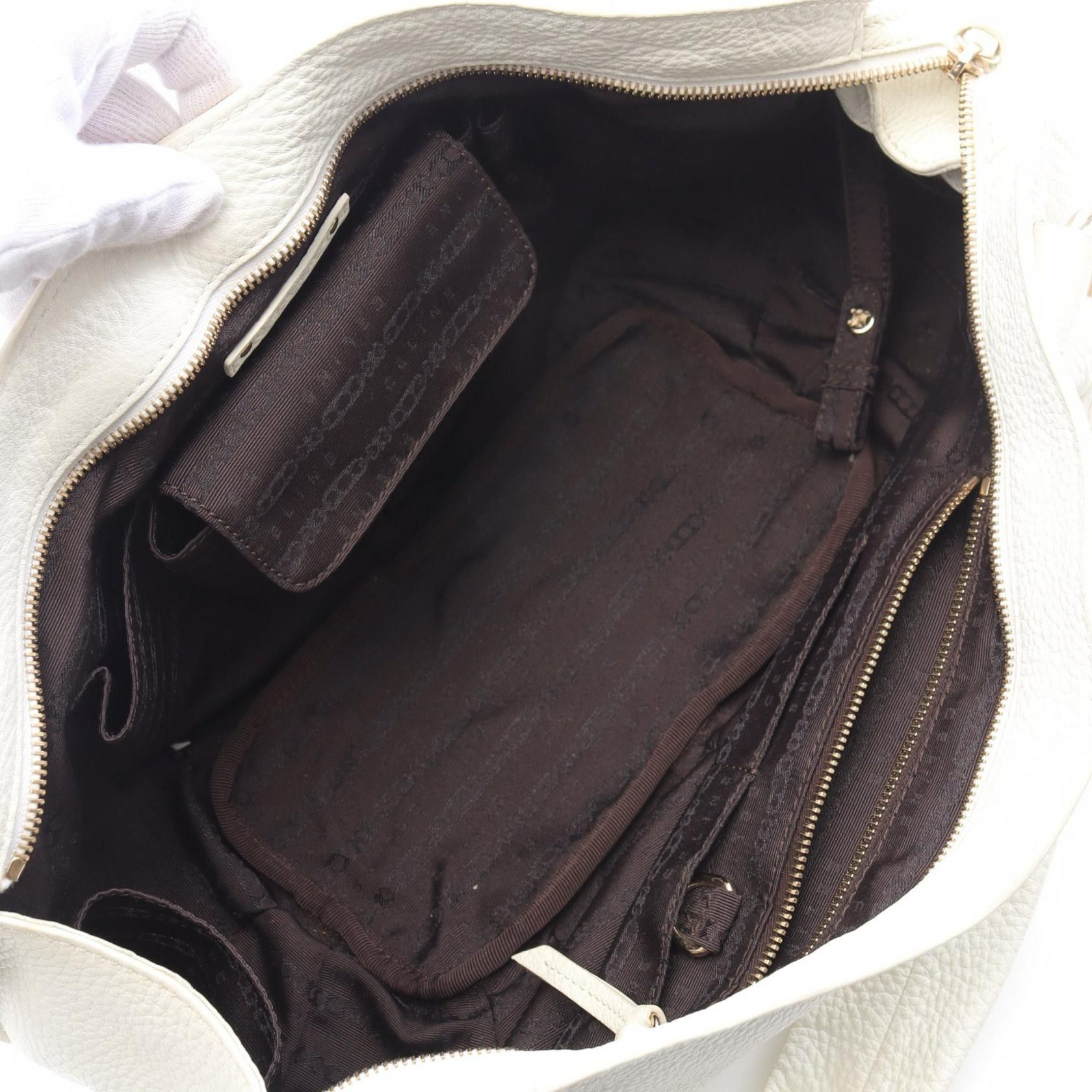 Celine Celine Bitter Sweet Handbag Leather White Size ONE SIZE - 3 Thumbnail