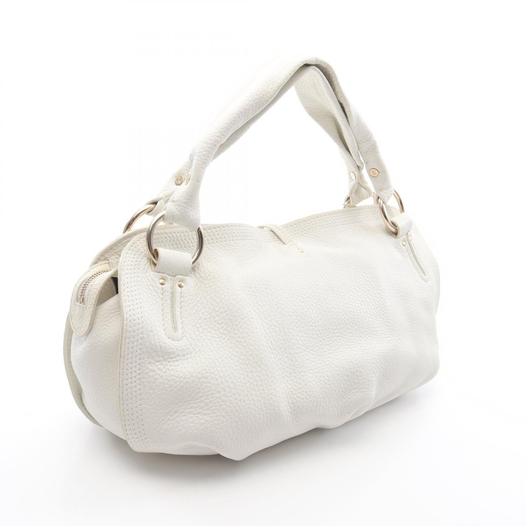 Celine Celine Bitter Sweet Handbag Leather White Size ONE SIZE - 2 Thumbnail