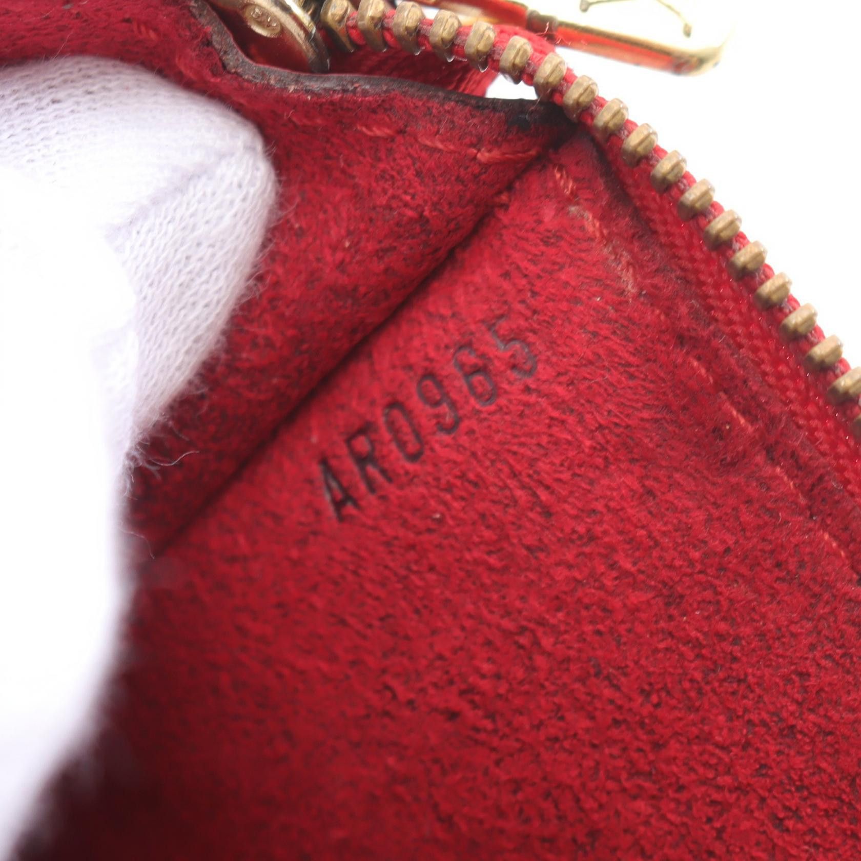 Louis Vuitton Louis Vuitton Pochette Accessoires Epi Castilian Red Handbag Leather Size ONE SIZE - 5 Thumbnail